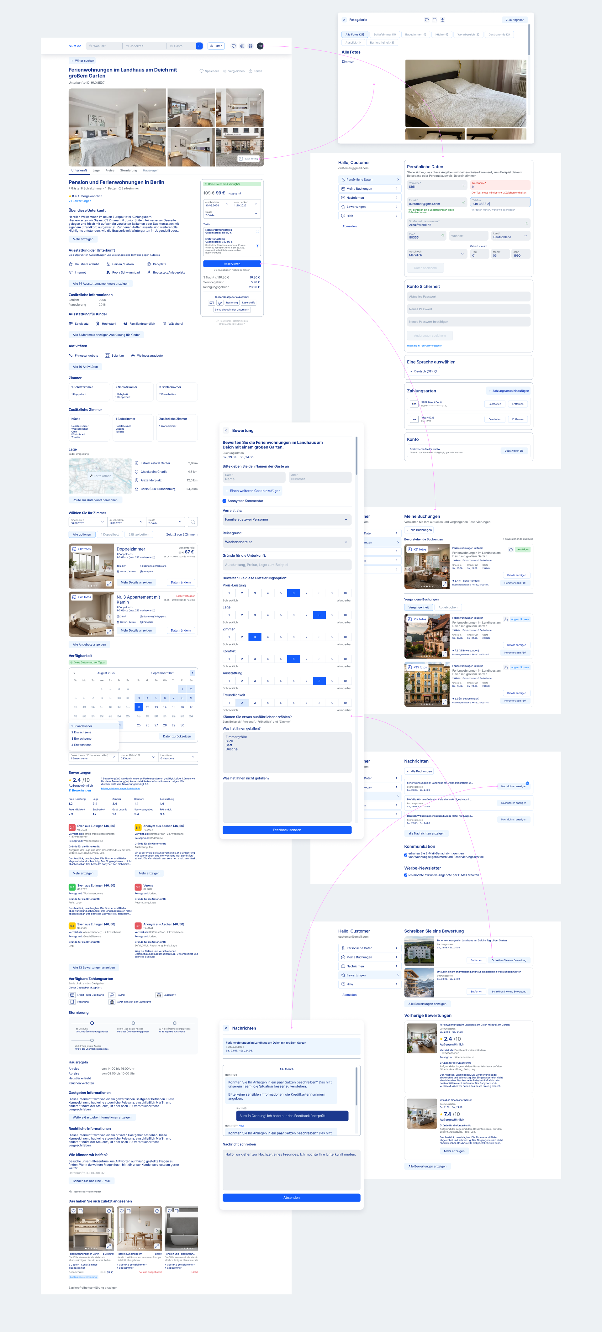 Vacation Rental Marketplace – Product Design & UX/UI — Изображение №14 — Интерфейсы на Dprofile
