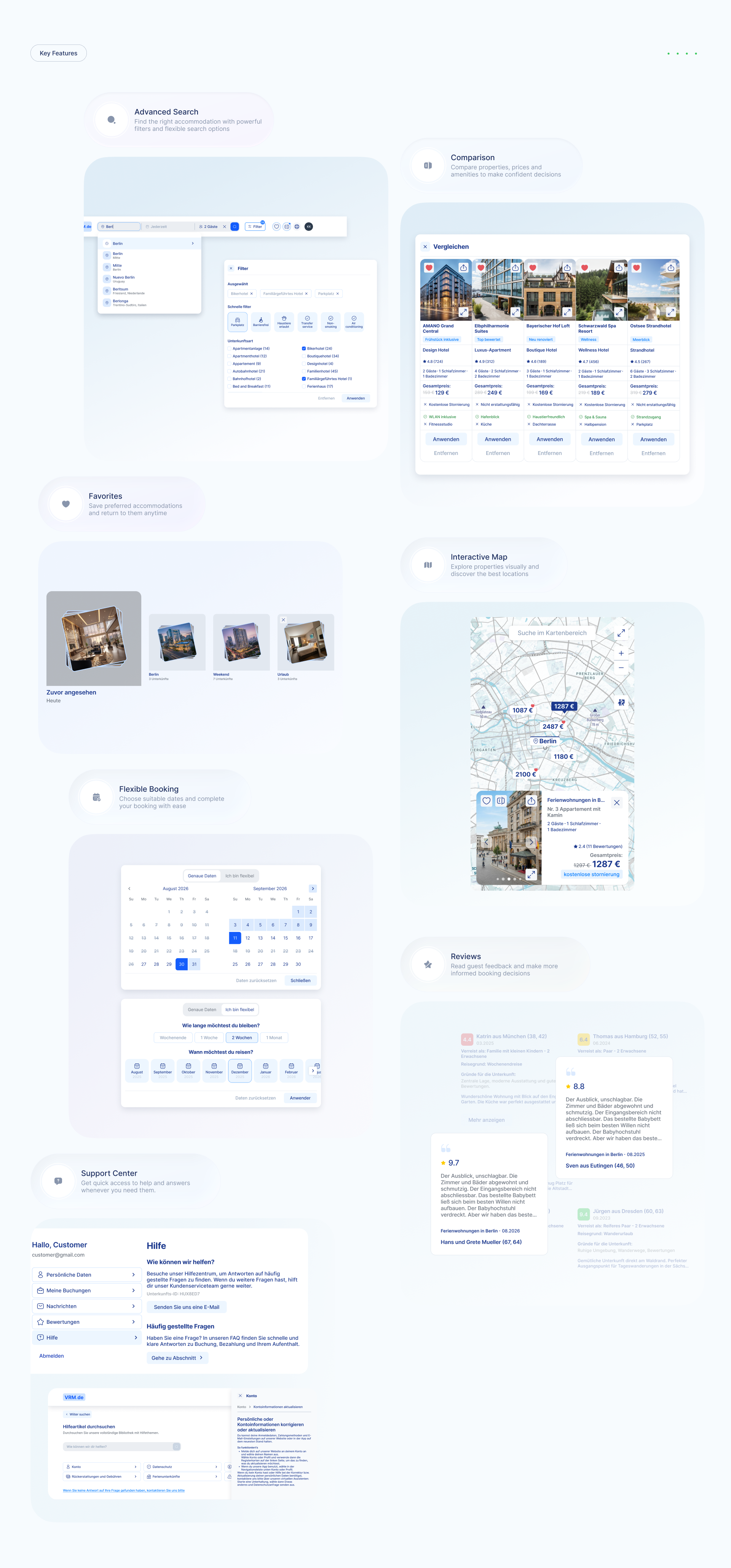 Vacation Rental Marketplace – Product Design & UX/UI — Изображение №17 — Интерфейсы на Dprofile