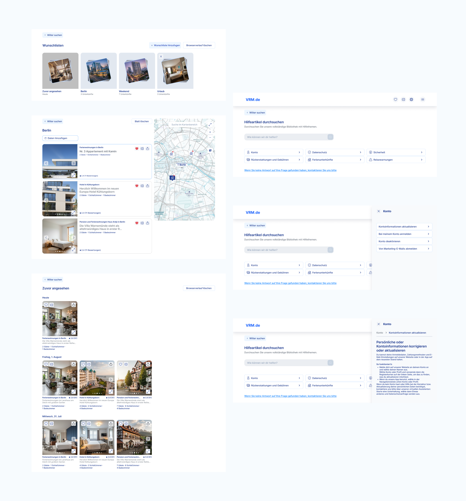 Vacation Rental Marketplace – Product Design & UX/UI — Изображение №15 — Интерфейсы на Dprofile