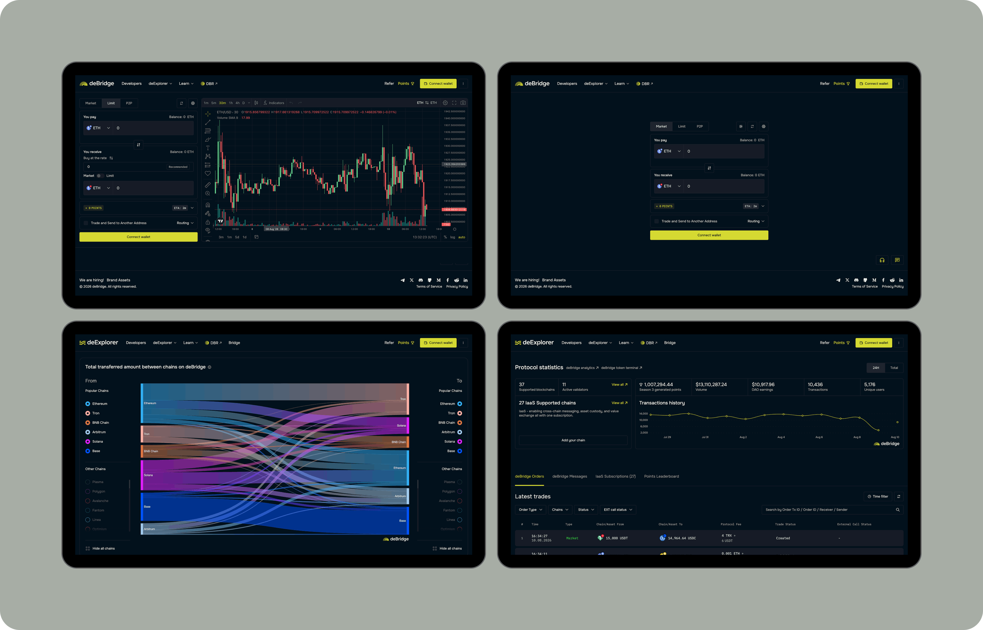 deBridge.com — Изображение №8 — Интерфейсы, Брендинг на Dprofile