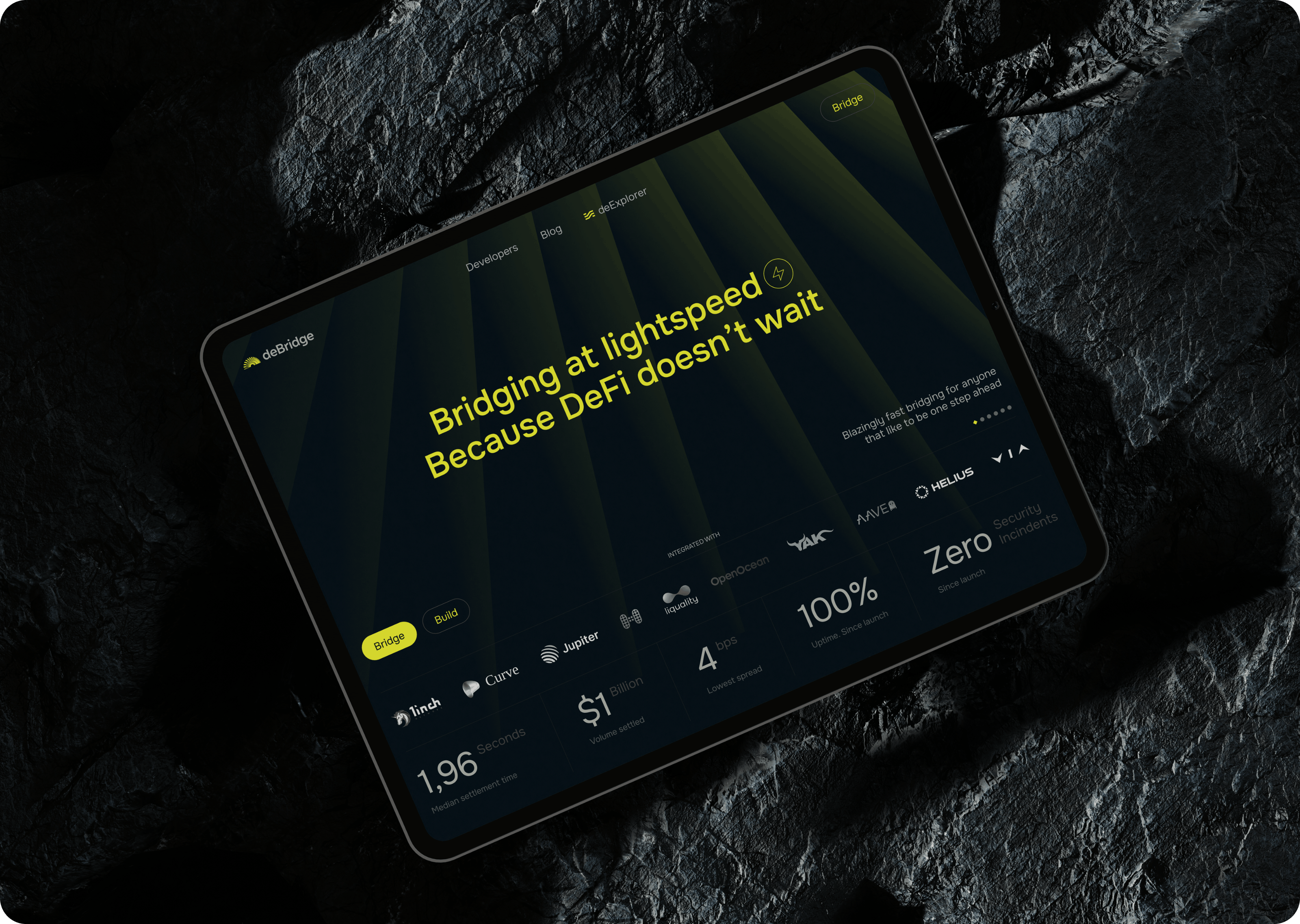 deBridge.com — Изображение №7 — Интерфейсы, Брендинг на Dprofile