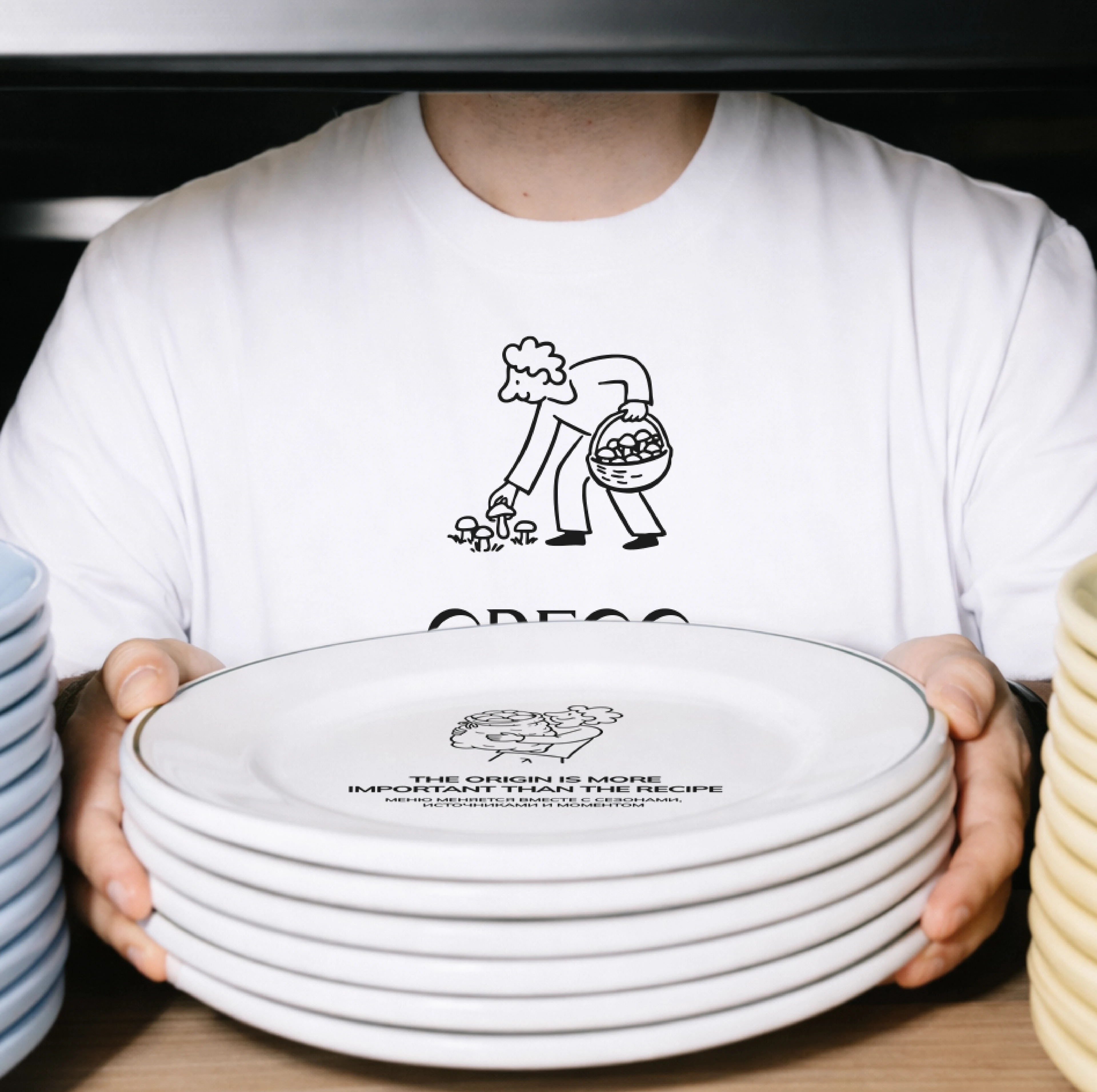 OREGO brand Identity for restaurant / food brand — Изображение №1 — Брендинг на Dprofile