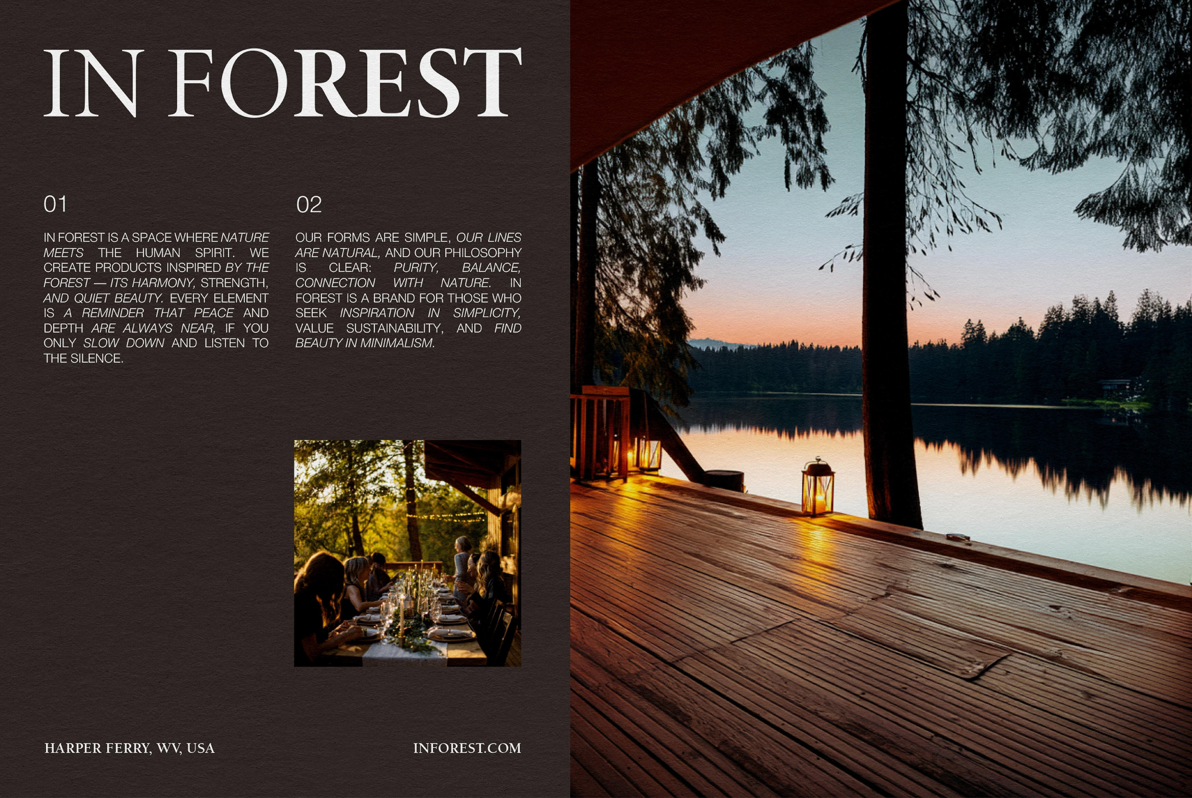 IN FOREST / GLAMPING & CAMPING IDENTITY — Изображение №9 — Брендинг на Dprofile