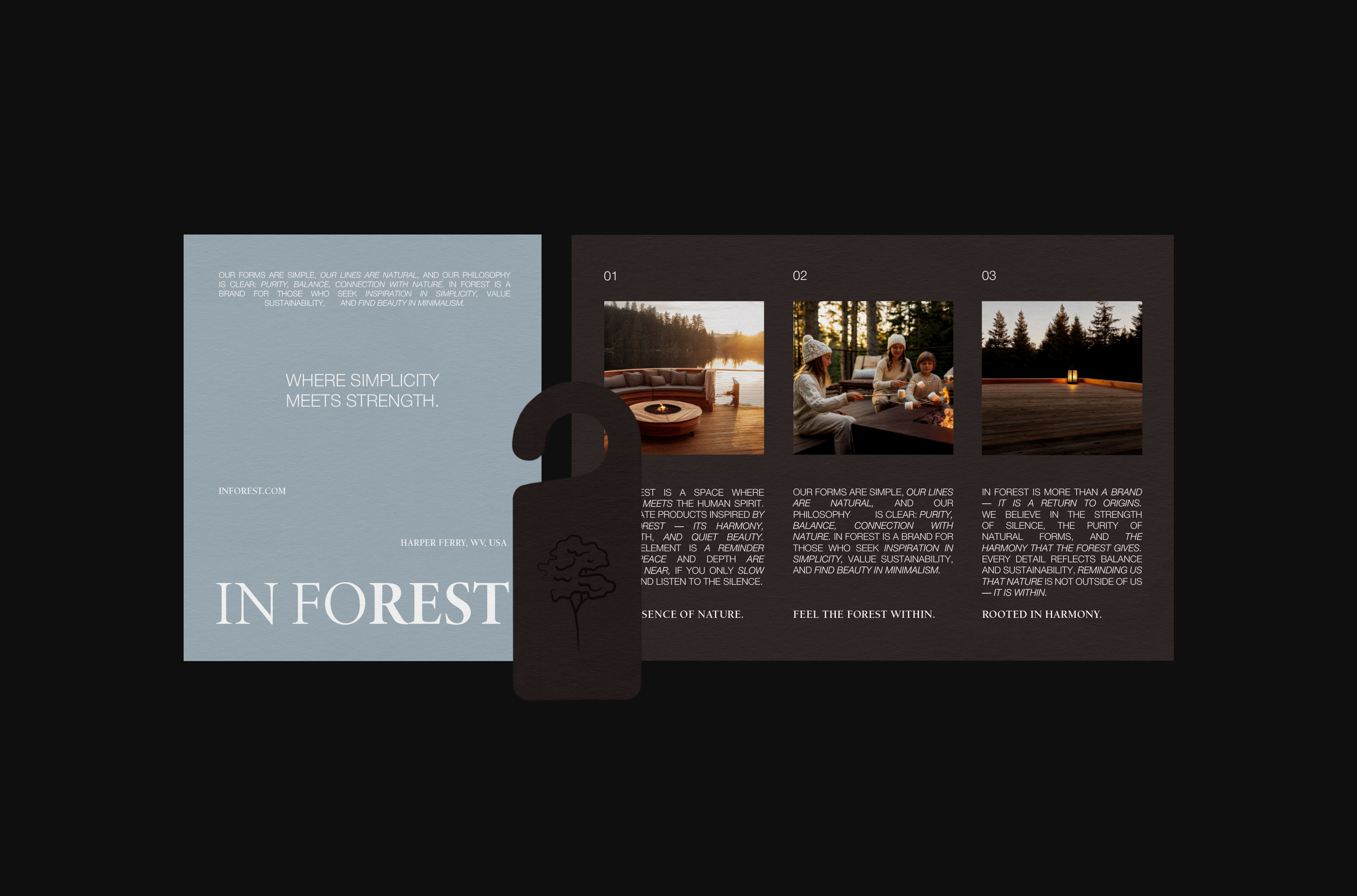 IN FOREST Glamping / брендинг для глэмпинга — Изображение №1 — Брендинг на Dprofile