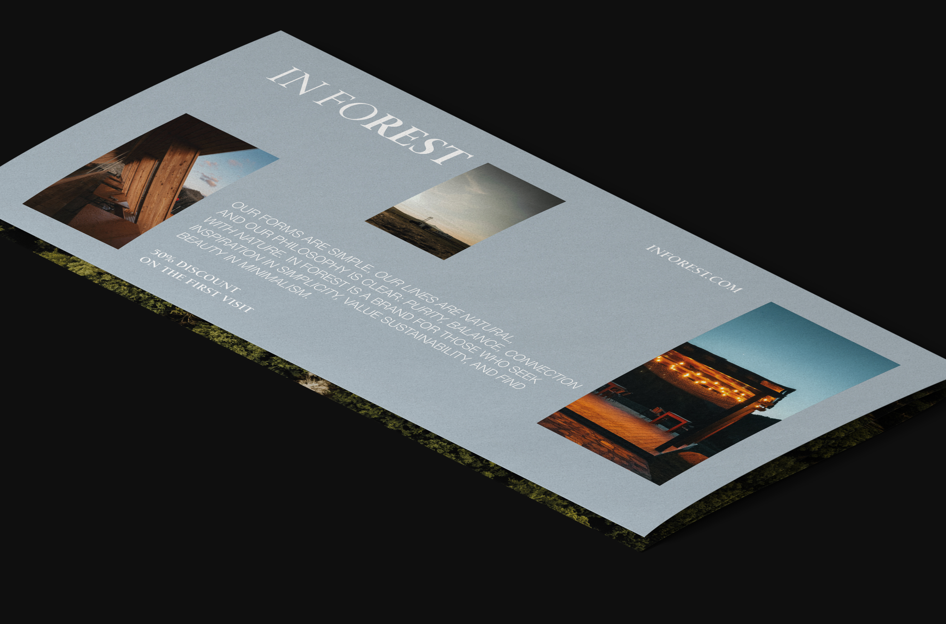 IN FOREST Glamping / брендинг для глэмпинга — Изображение №13 — Брендинг на Dprofile