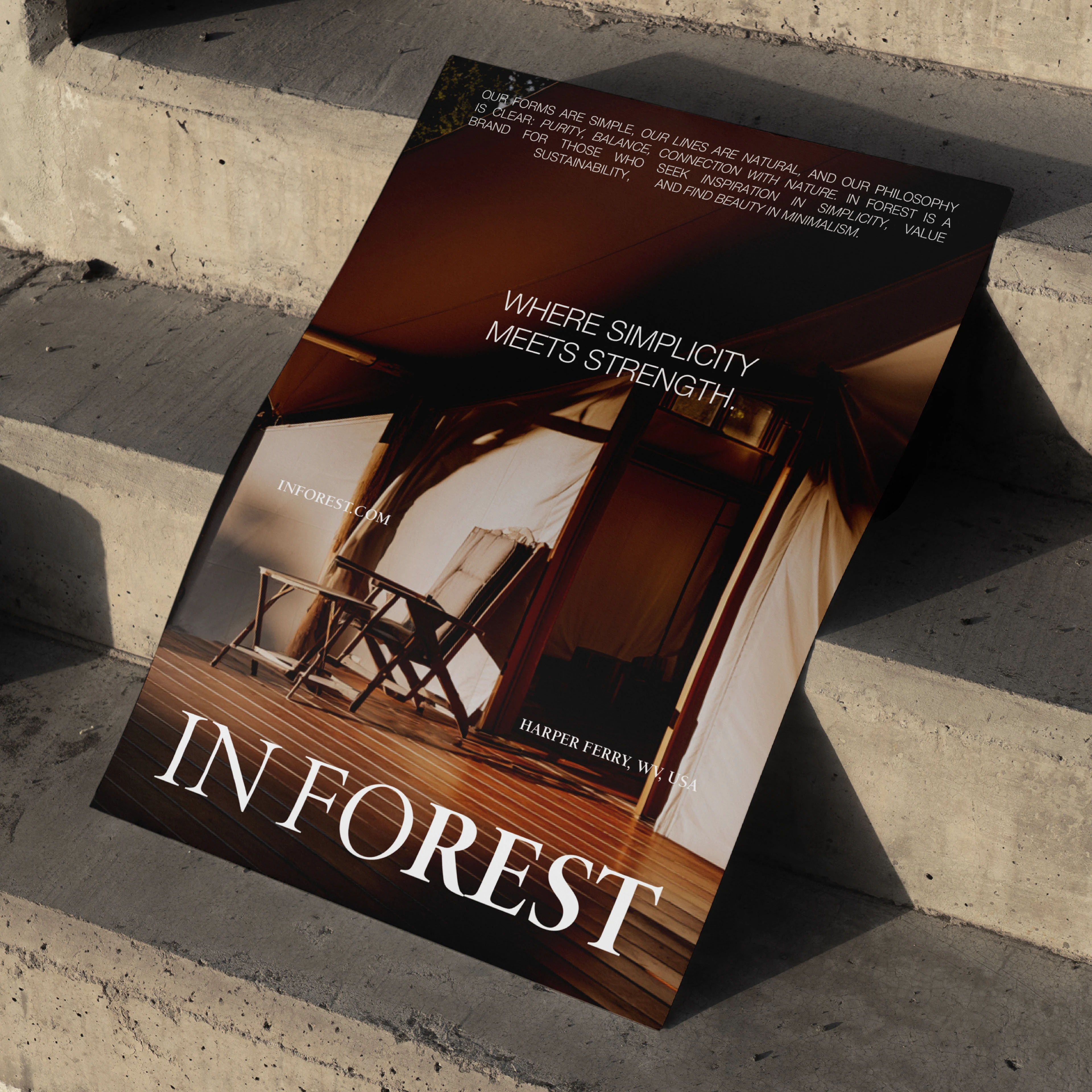 IN FOREST / GLAMPING & CAMPING IDENTITY — Изображение №7 — Брендинг на Dprofile