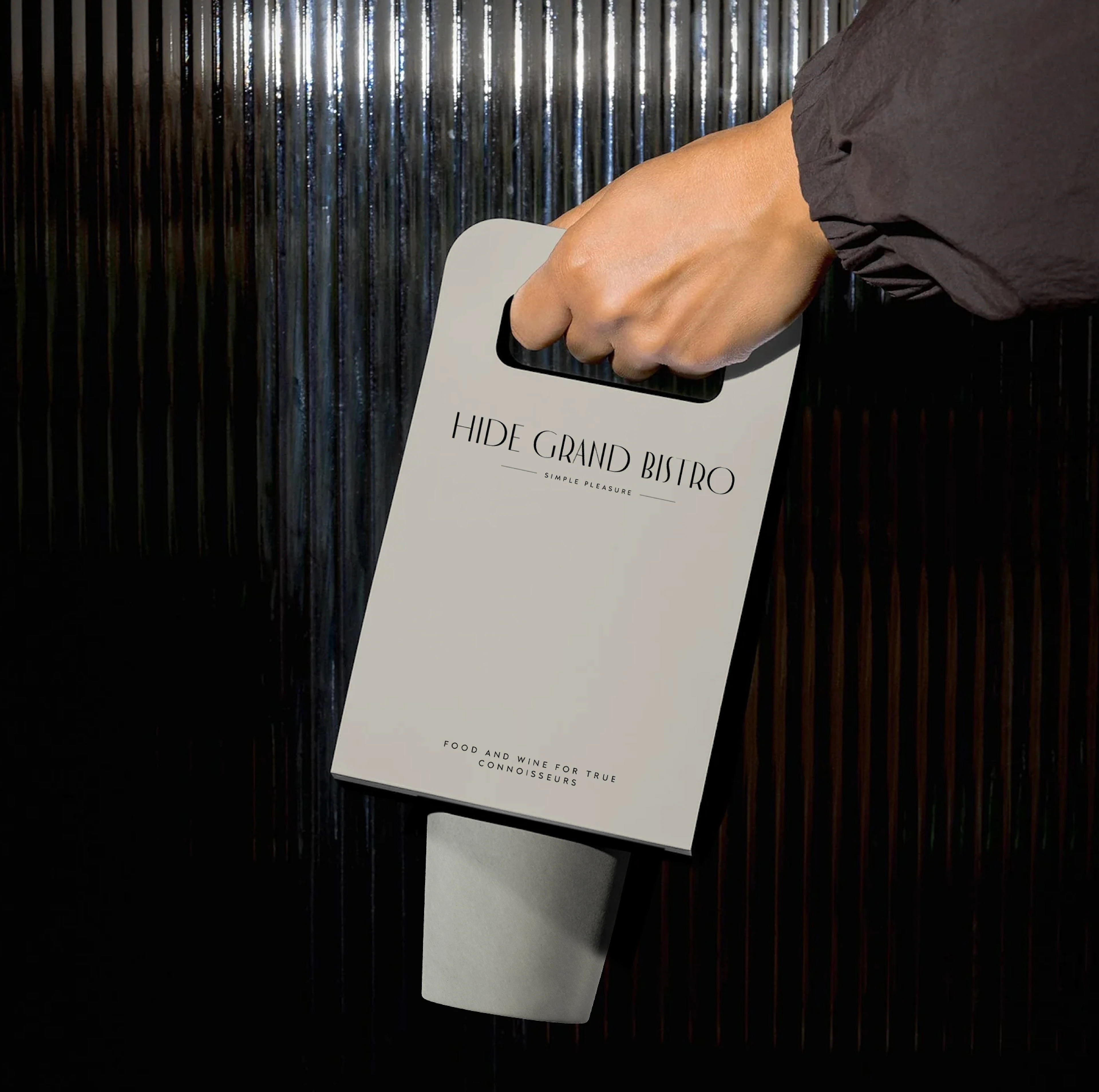 HIDE GRAND BISTRO / restaurant identity — Изображение №15 — Брендинг на Dprofile
