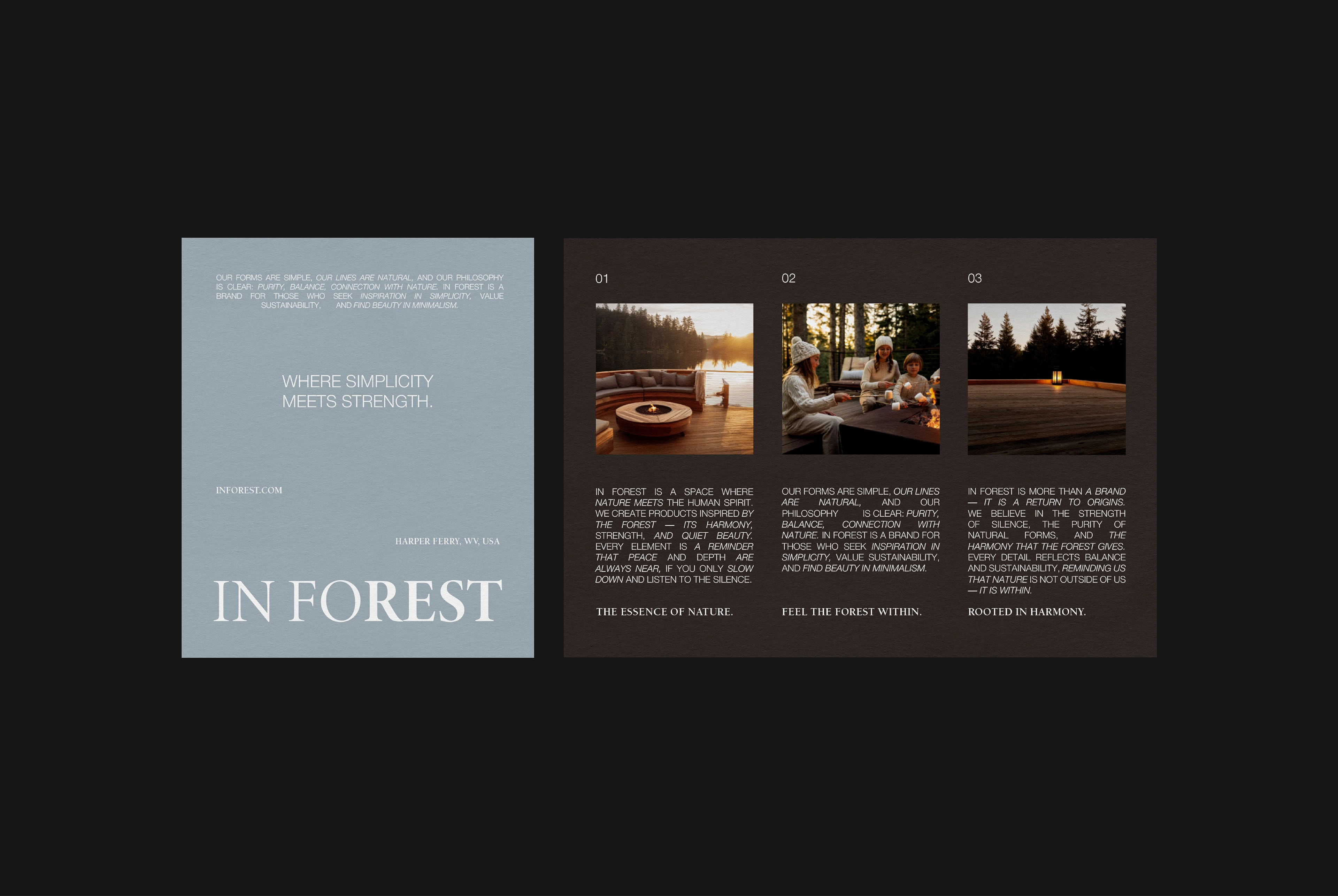 IN FOREST / GLAMPING & CAMPING IDENTITY — Изображение №14 — Брендинг на Dprofile