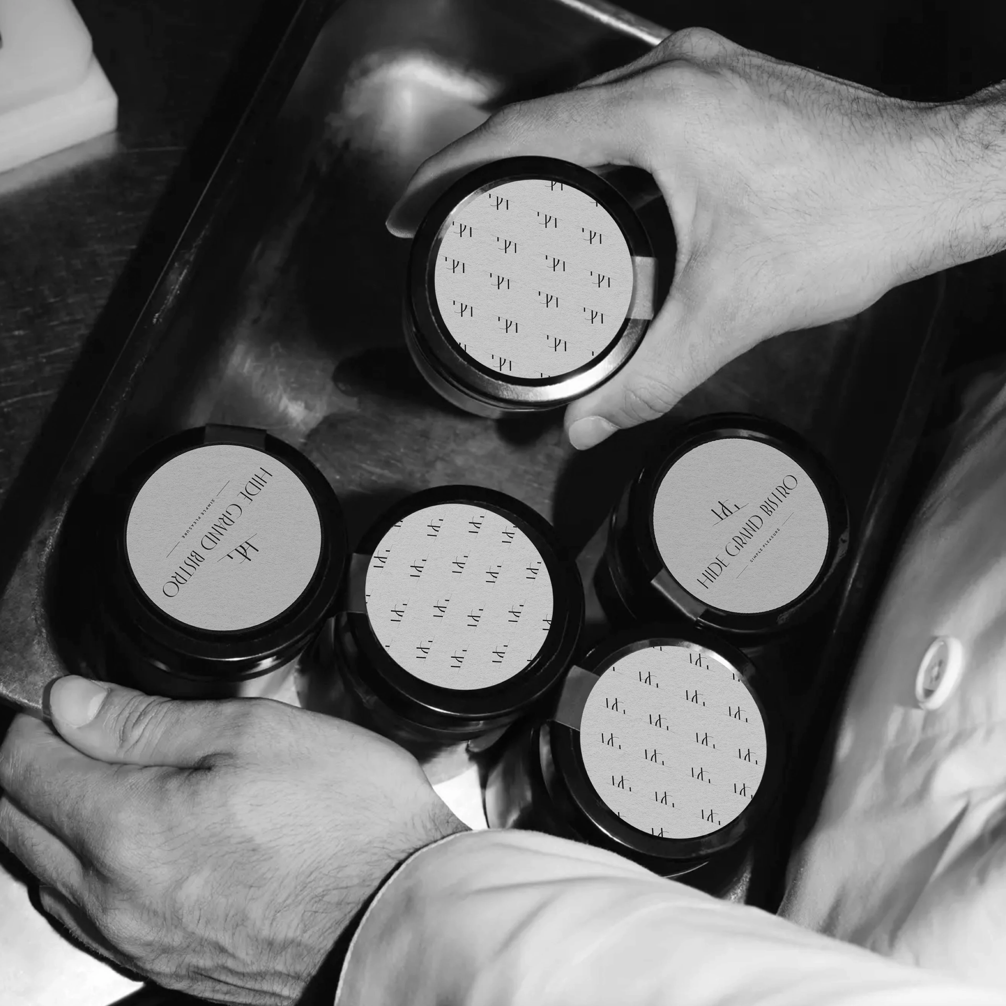 HIDE GRAND BISTRO / restaurant identity — Изображение №7 — Брендинг на Dprofile