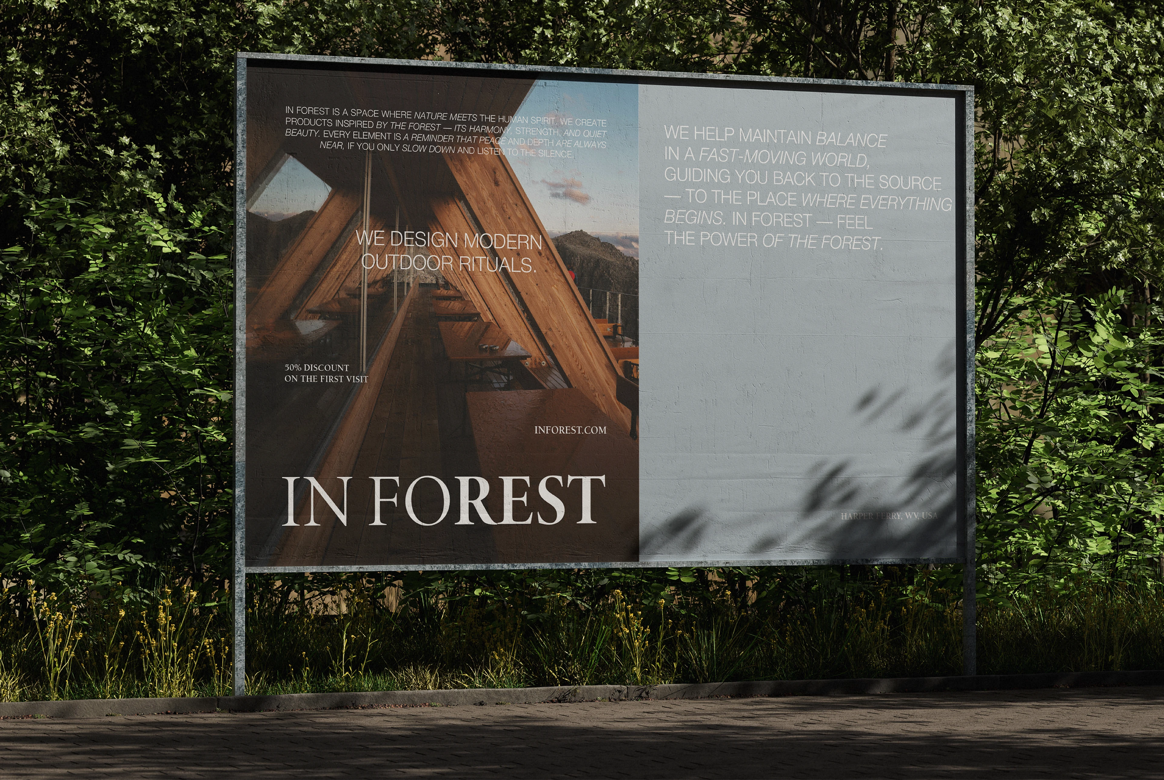 IN FOREST / GLAMPING & CAMPING IDENTITY — Изображение №15 — Брендинг на Dprofile