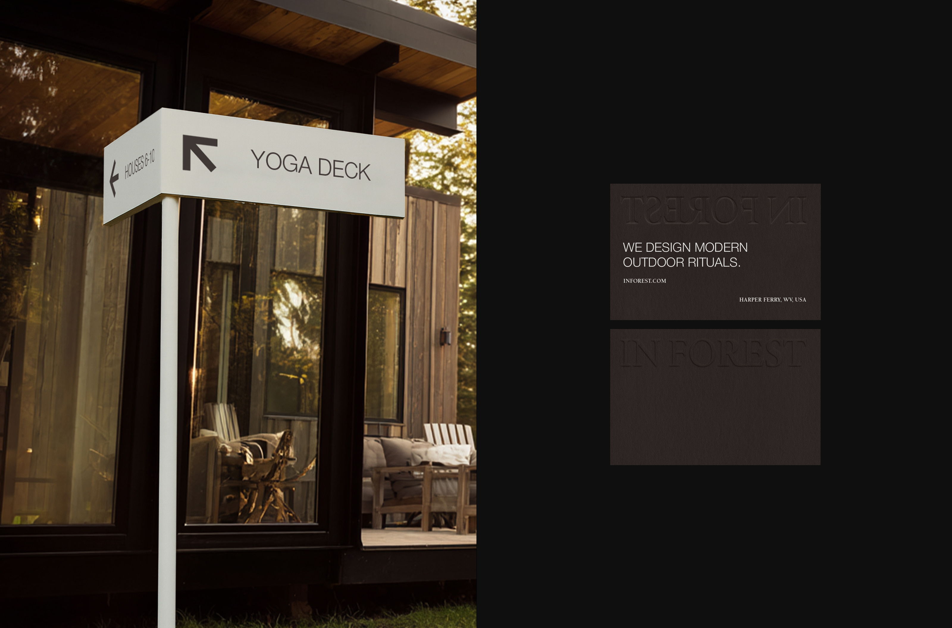 IN FOREST Glamping / брендинг для глэмпинга — Изображение №15 — Брендинг на Dprofile