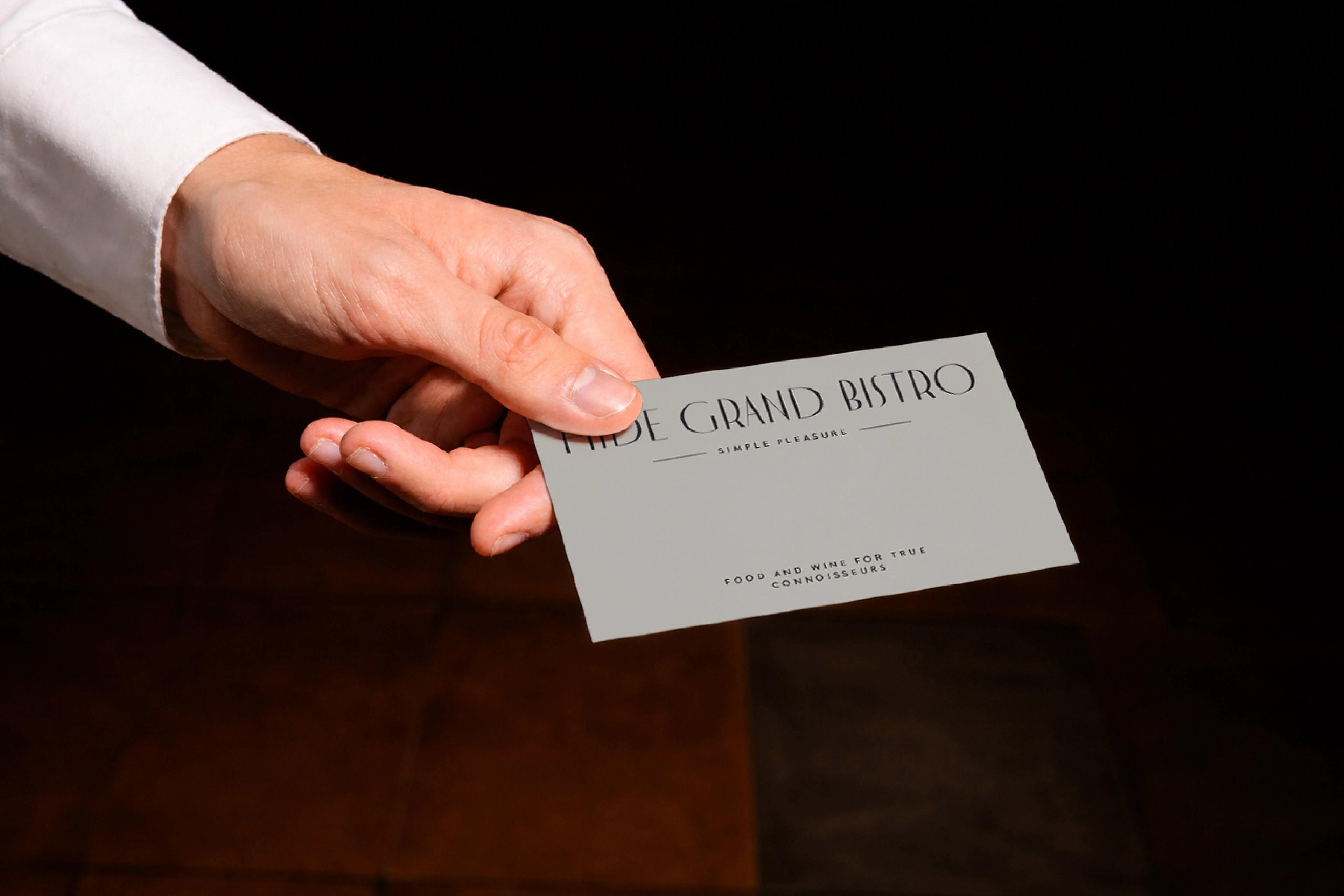 HIDE GRAND BISTRO / restaurant identity — Изображение №6 — Брендинг на Dprofile