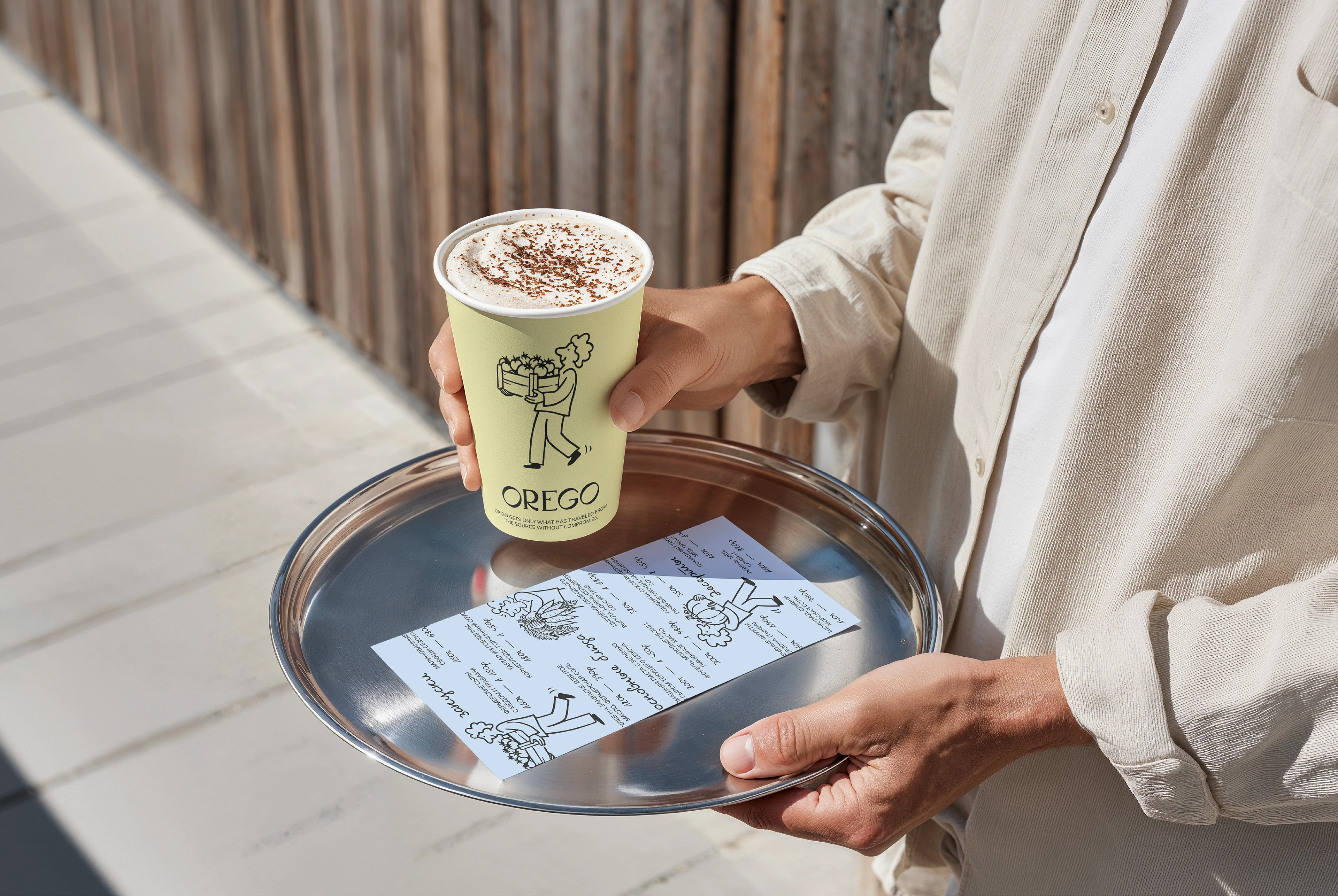 OREGO brand Identity for restaurant / food brand — Изображение №7 — Брендинг на Dprofile