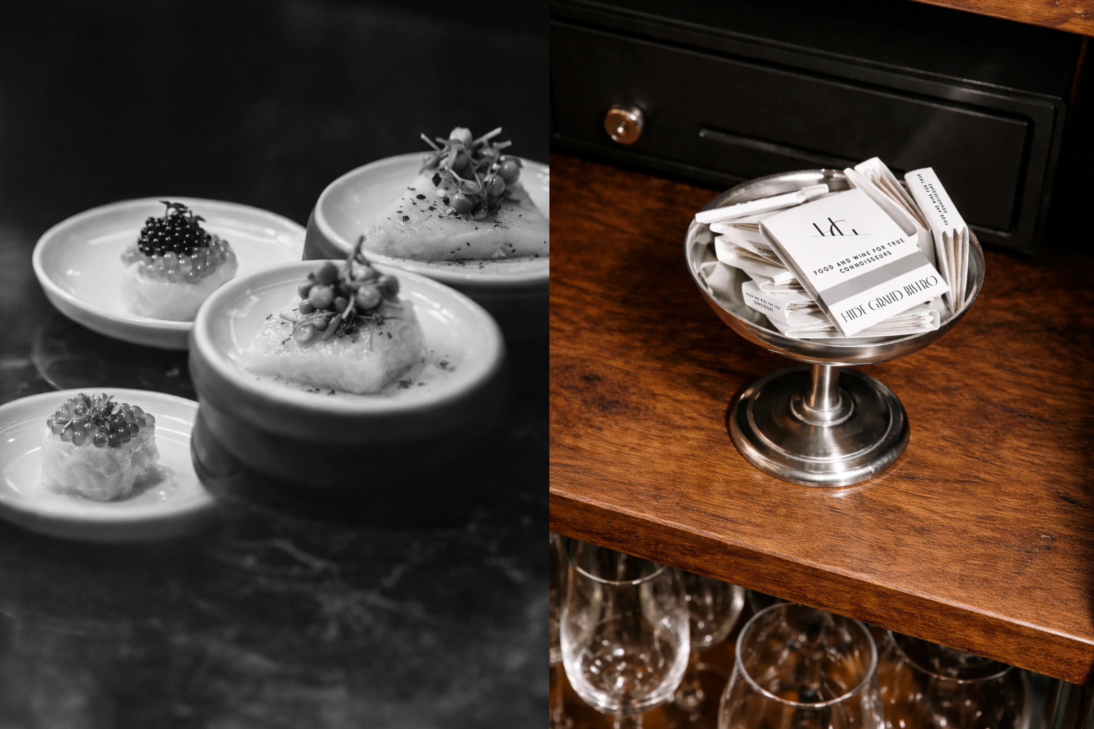 HIDE GRAND BISTRO / restaurant identity — Изображение №12 — Брендинг на Dprofile