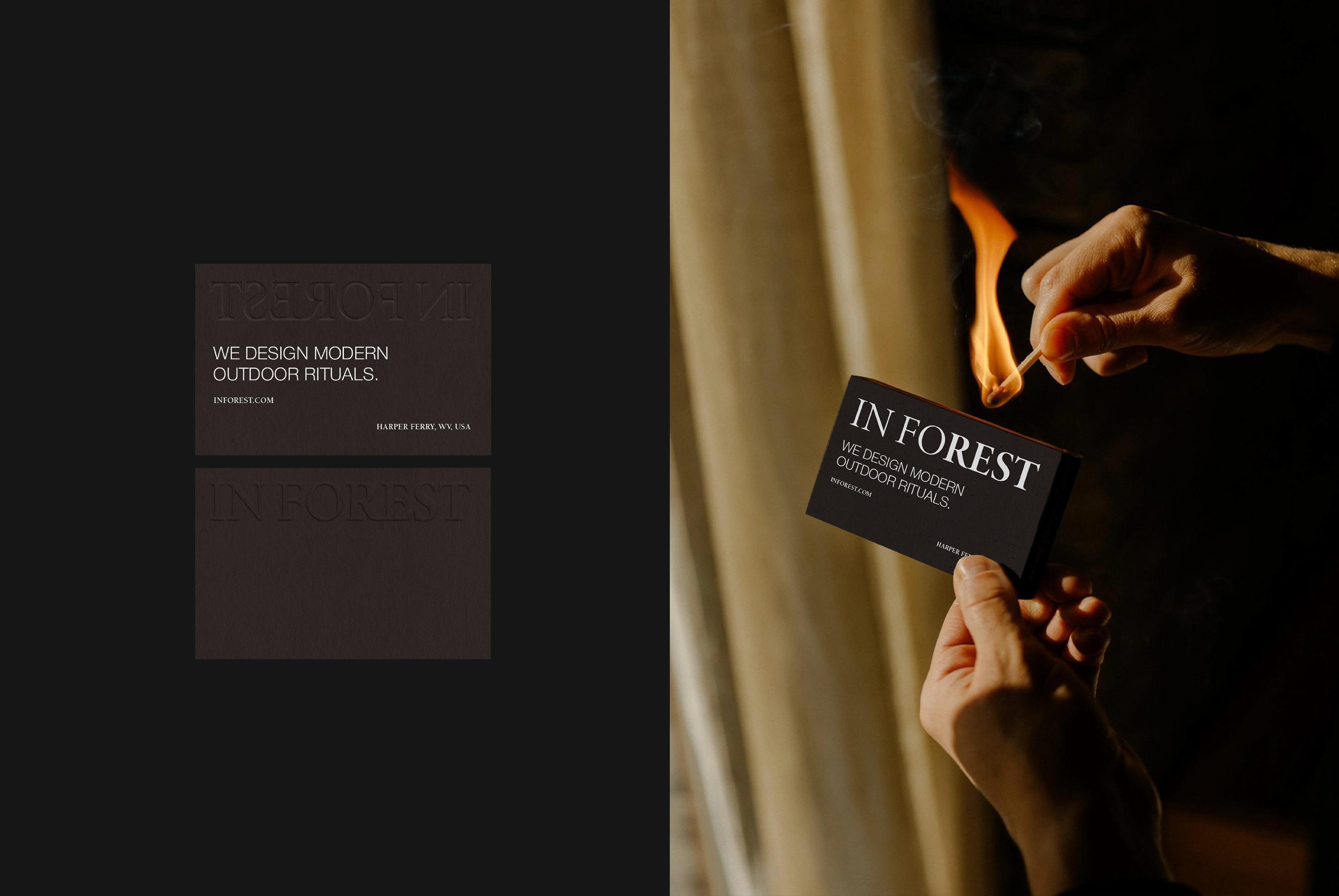 IN FOREST / GLAMPING & CAMPING IDENTITY — Изображение №3 — Брендинг на Dprofile