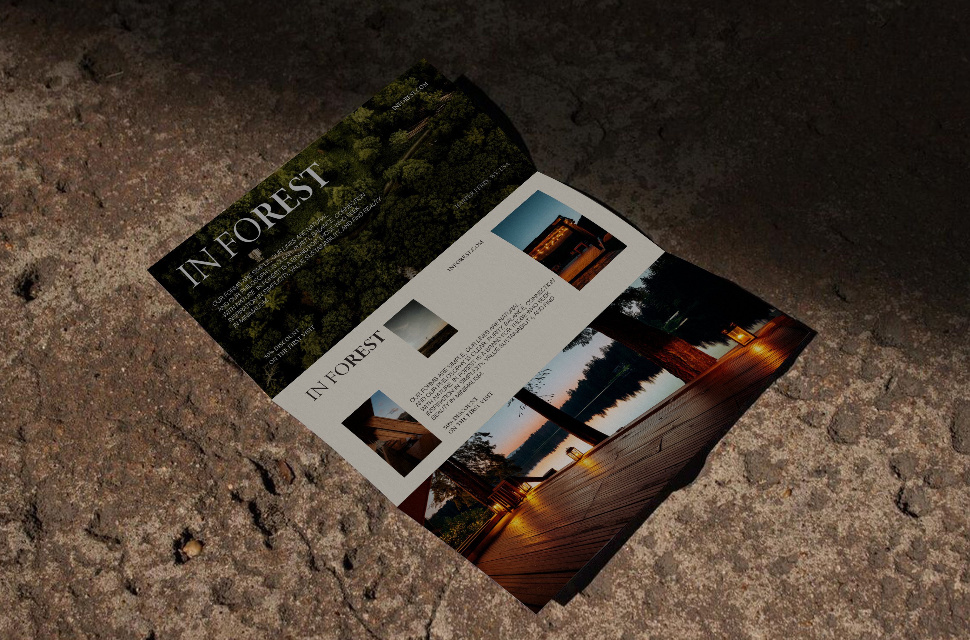 IN FOREST Glamping / брендинг для глэмпинга — Изображение №2 — Брендинг на Dprofile