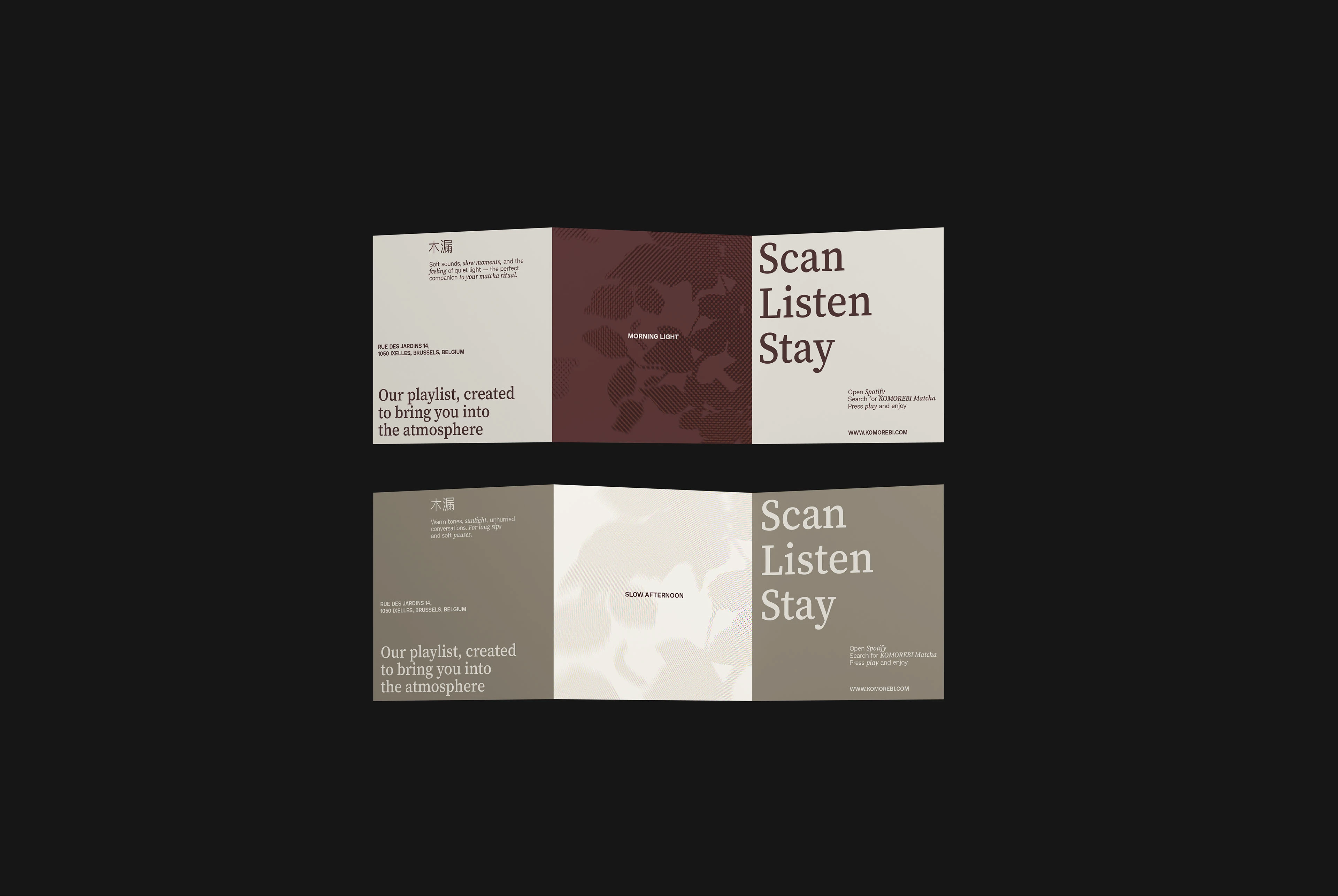 KOMOREBI brand Identity for a Japanese Matcha Store — Изображение №17 — Брендинг на Dprofile