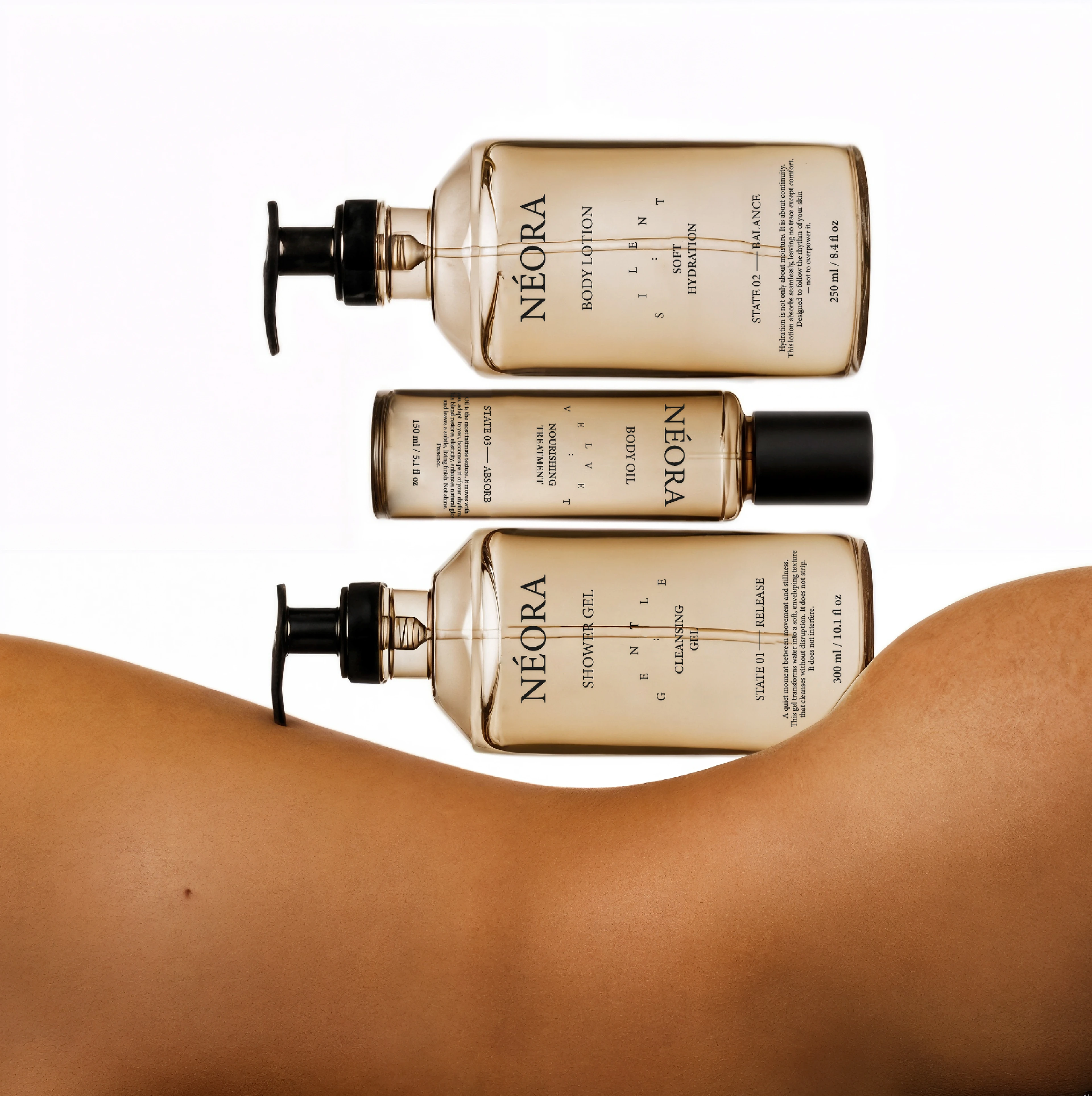 NÉORA brand Identity / packaging for a skincare brand — Изображение №1 — Брендинг на Dprofile