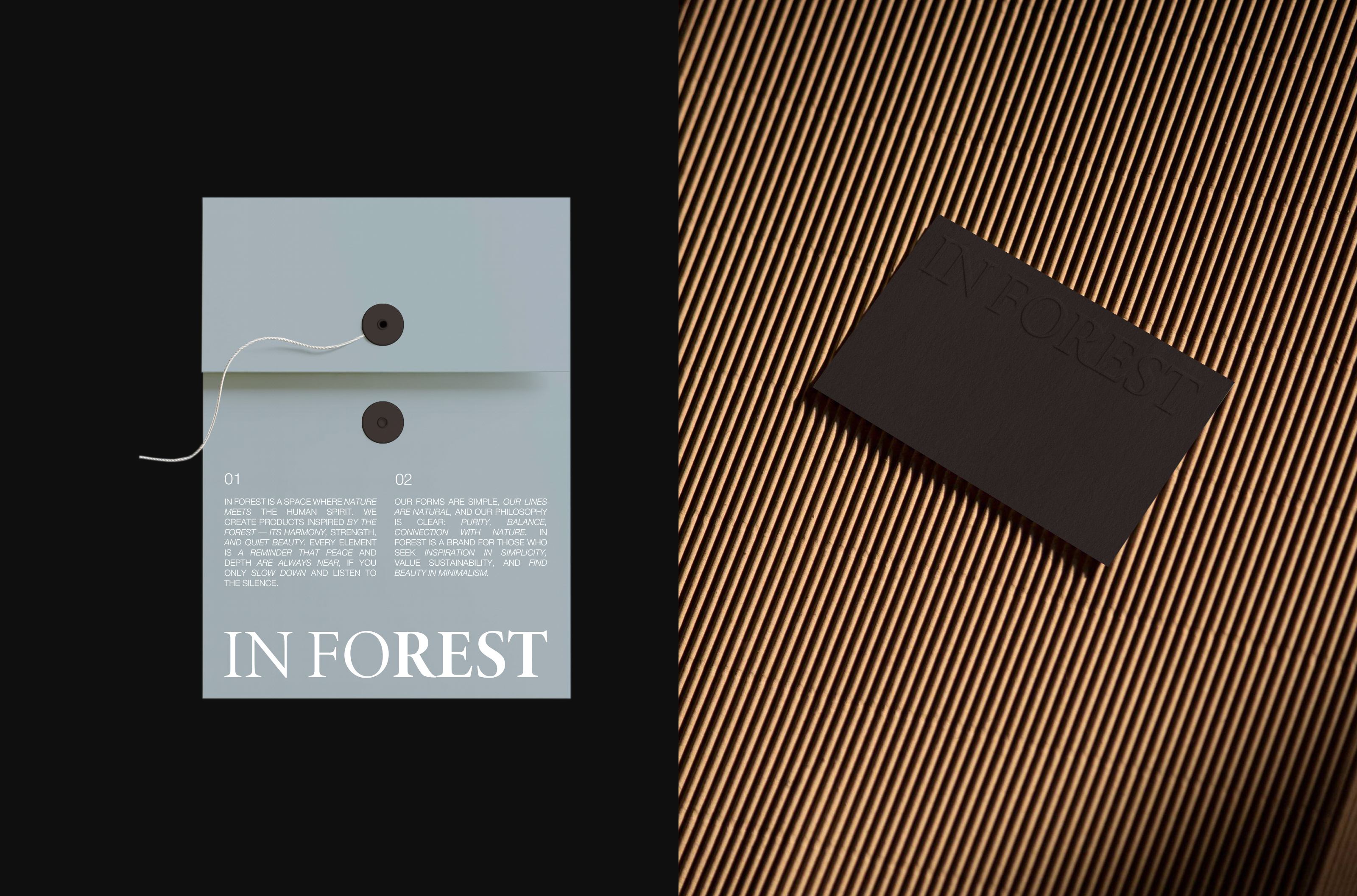 IN FOREST Glamping / брендинг для глэмпинга — Изображение №6 — Брендинг на Dprofile