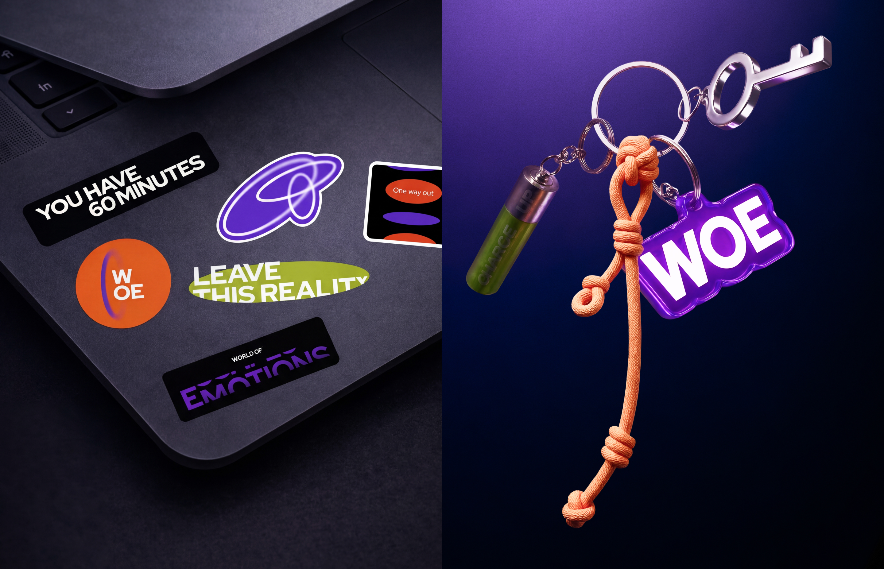 Айдентика для World of Escapes: Агрегатор квестов в США — Изображение №8 — Брендинг, Графика на Dprofile