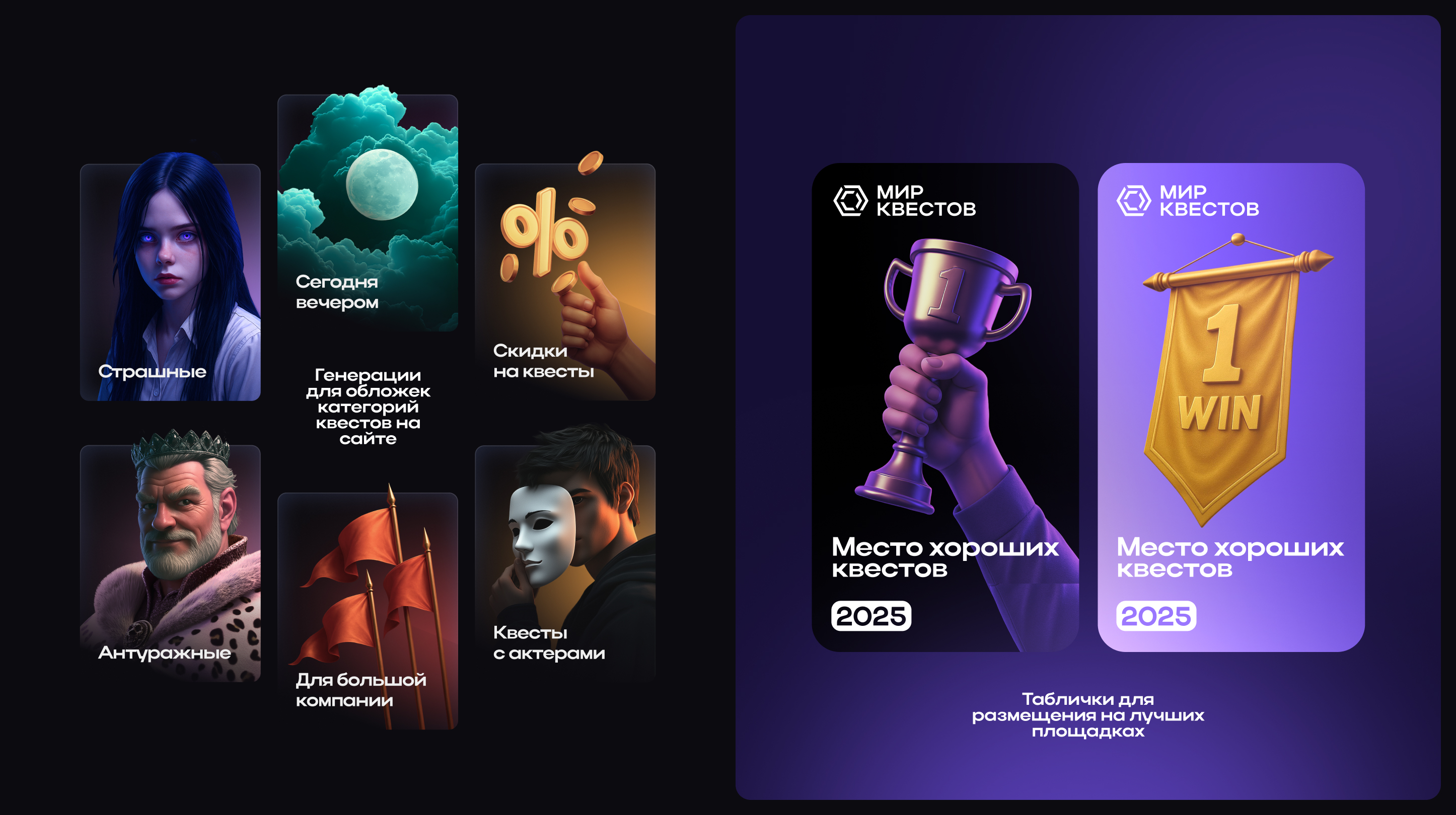 Айдентика «Мир Квестов» — Изображение №11 — Брендинг, Графика на Dprofile