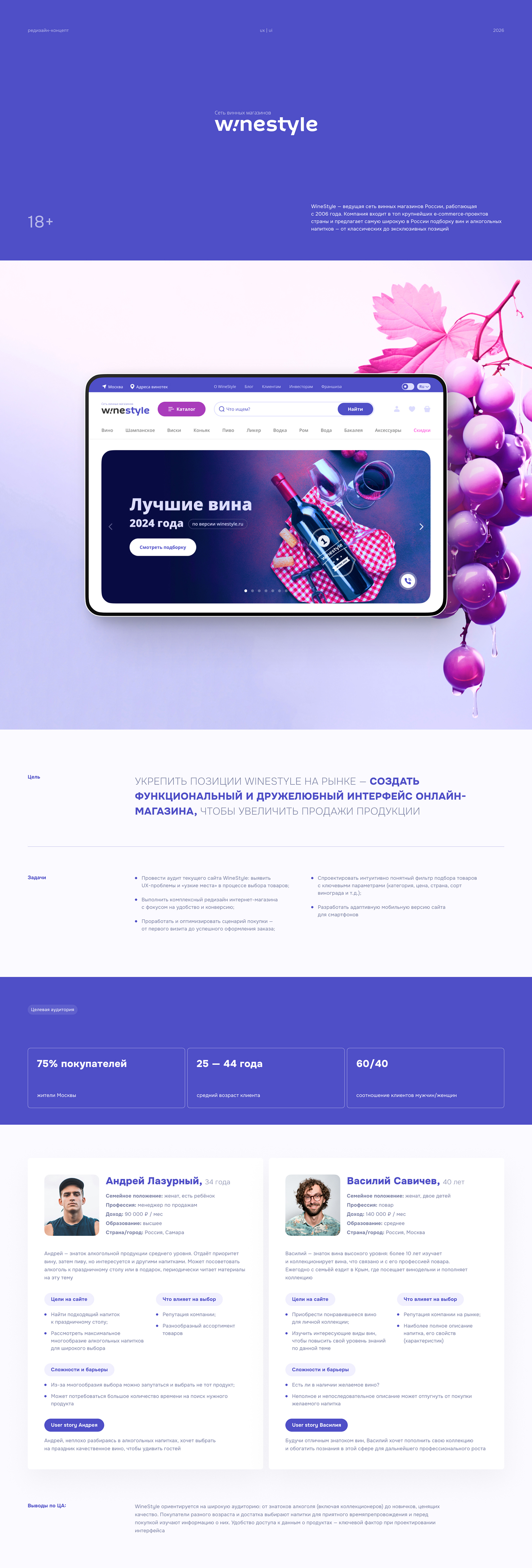 Winestyle — Изображение №1 — Интерфейсы на Dprofile