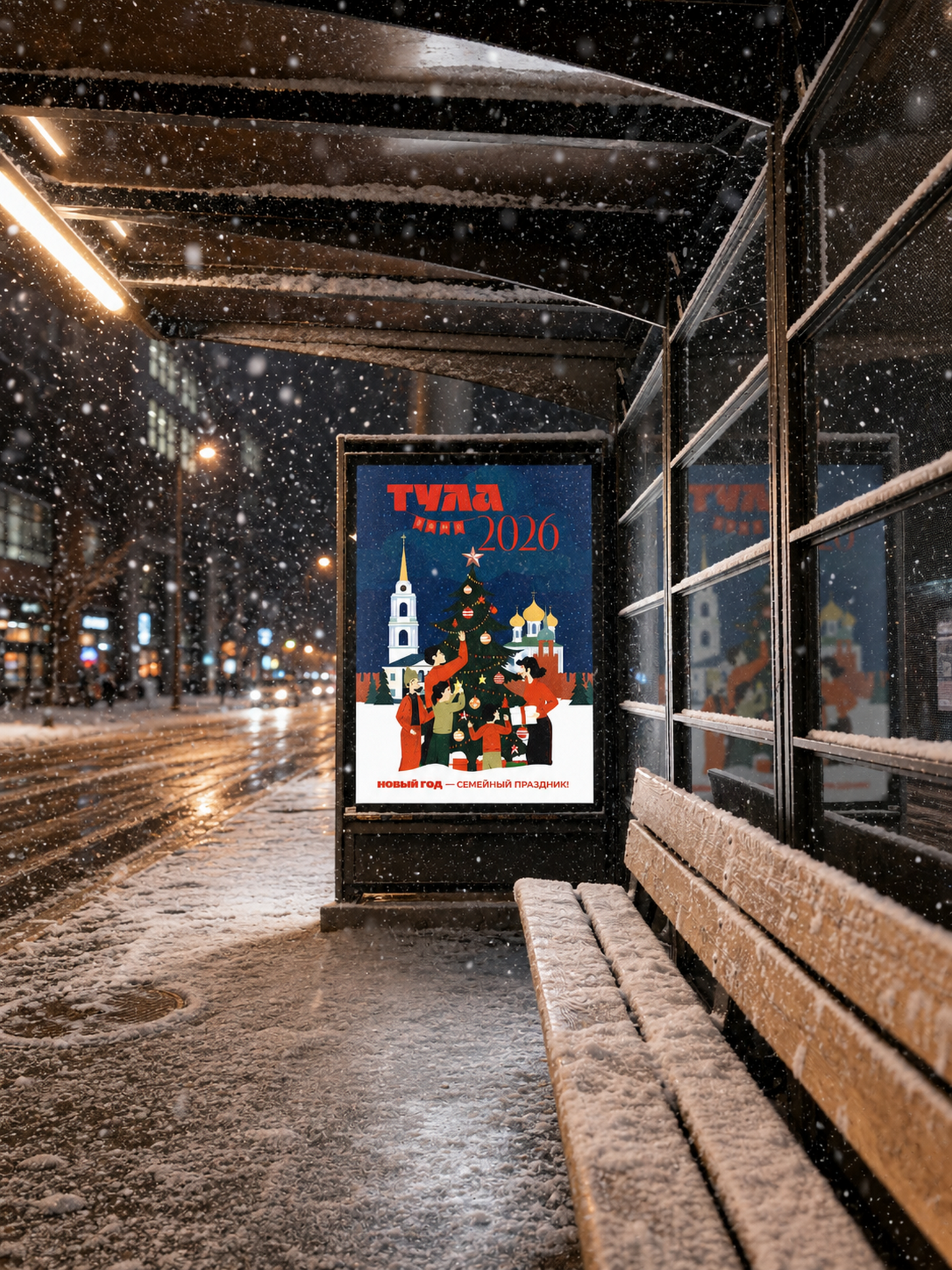 Тула 2026. Новый год — Изображение №6 — Брендинг, Графика на Dprofile