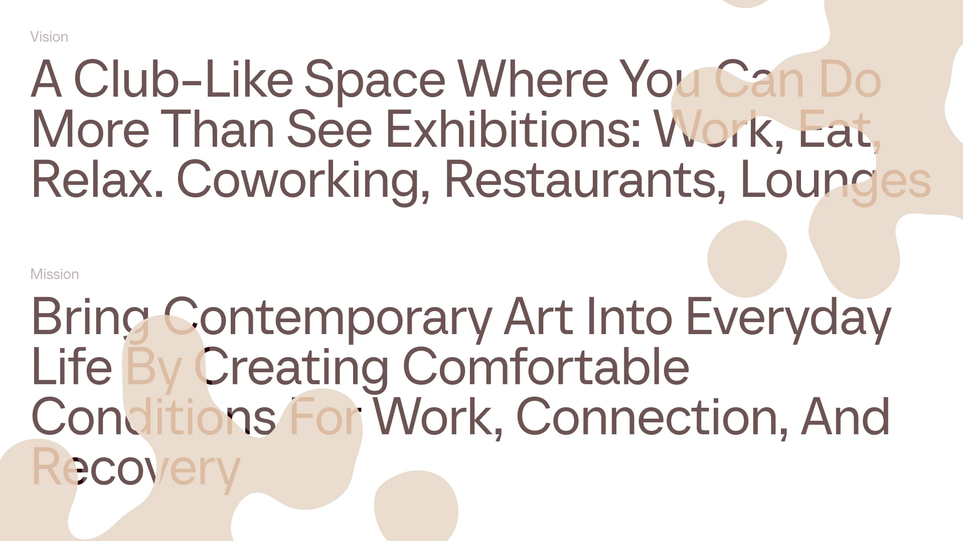 Бренд айдентика для музея современного искусства — Изображение №1 — Брендинг на Dprofile