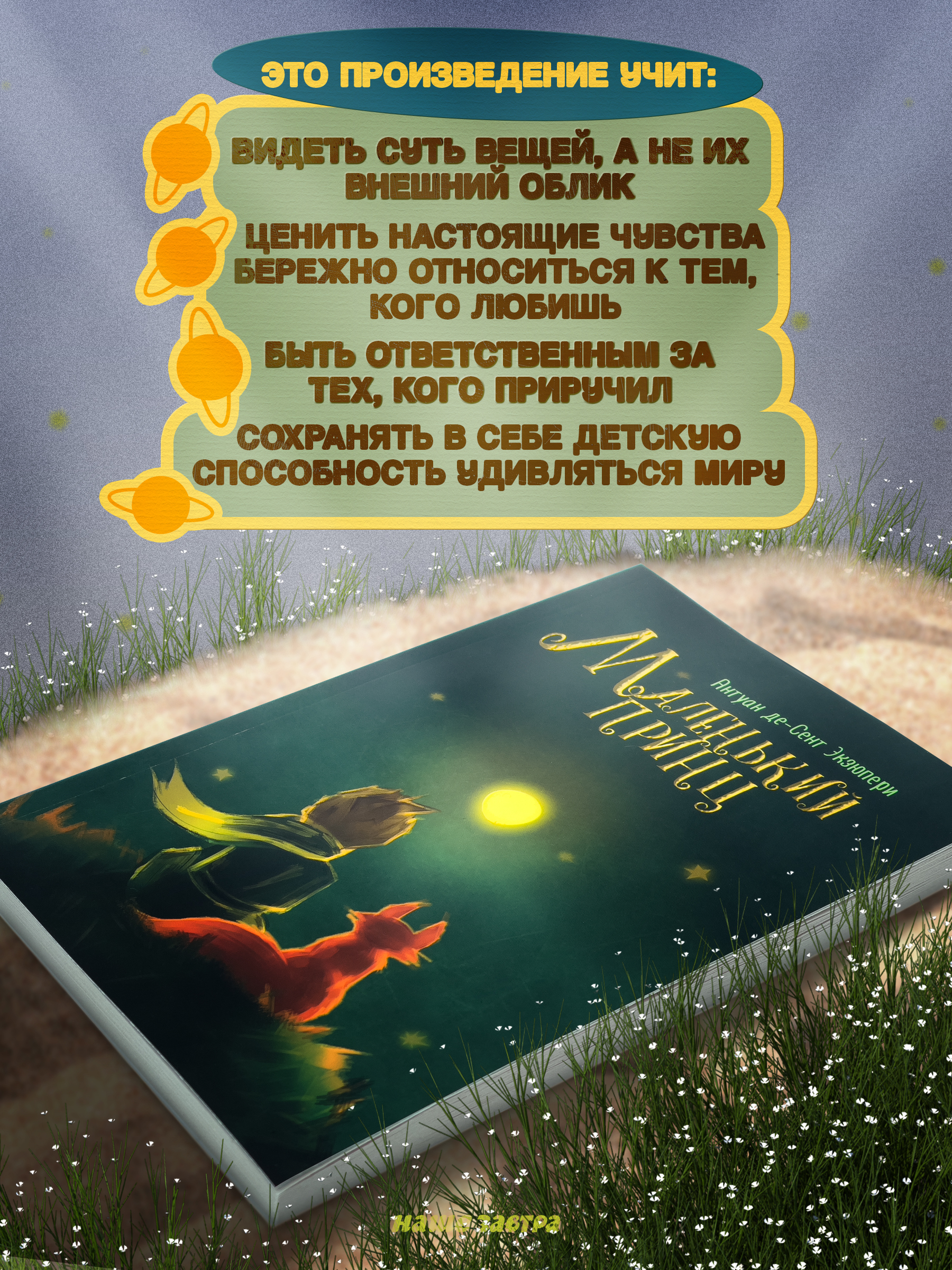 Инфографика книга Маленький принц — Изображение №9 — Графика, Маркетинг на Dprofile