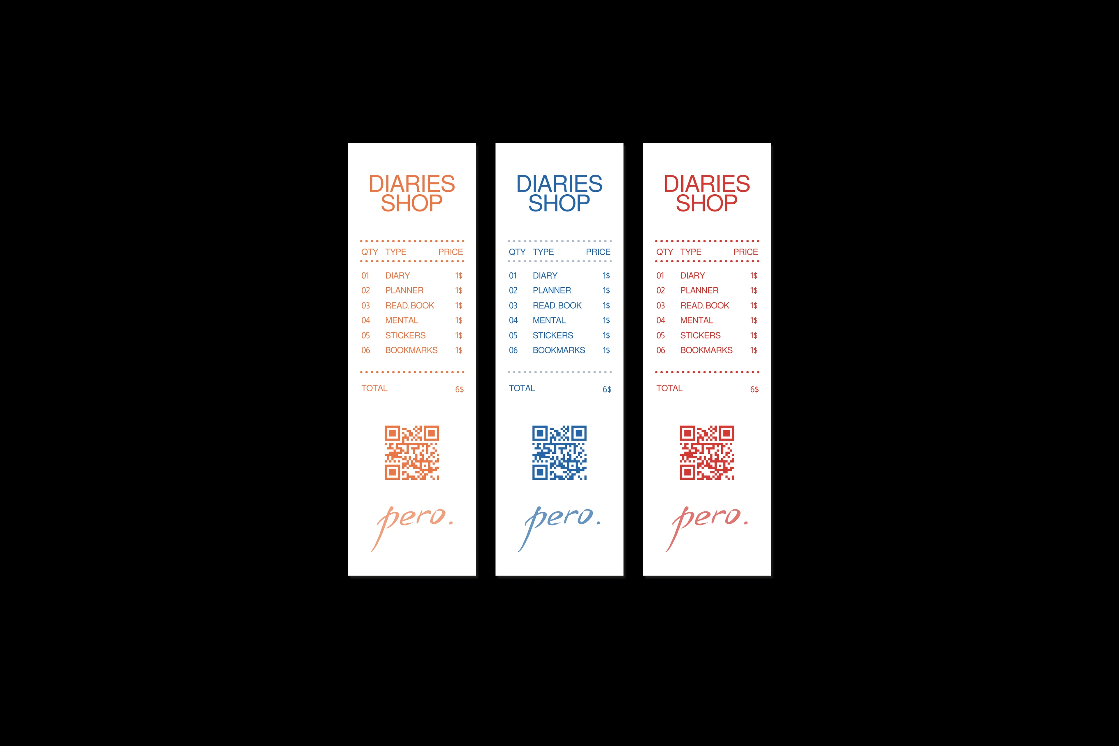 PERO | ЛОГОТИП И ФИРМЕННЫЙ СТИЛЬ — Изображение №9 — Брендинг на Dprofile