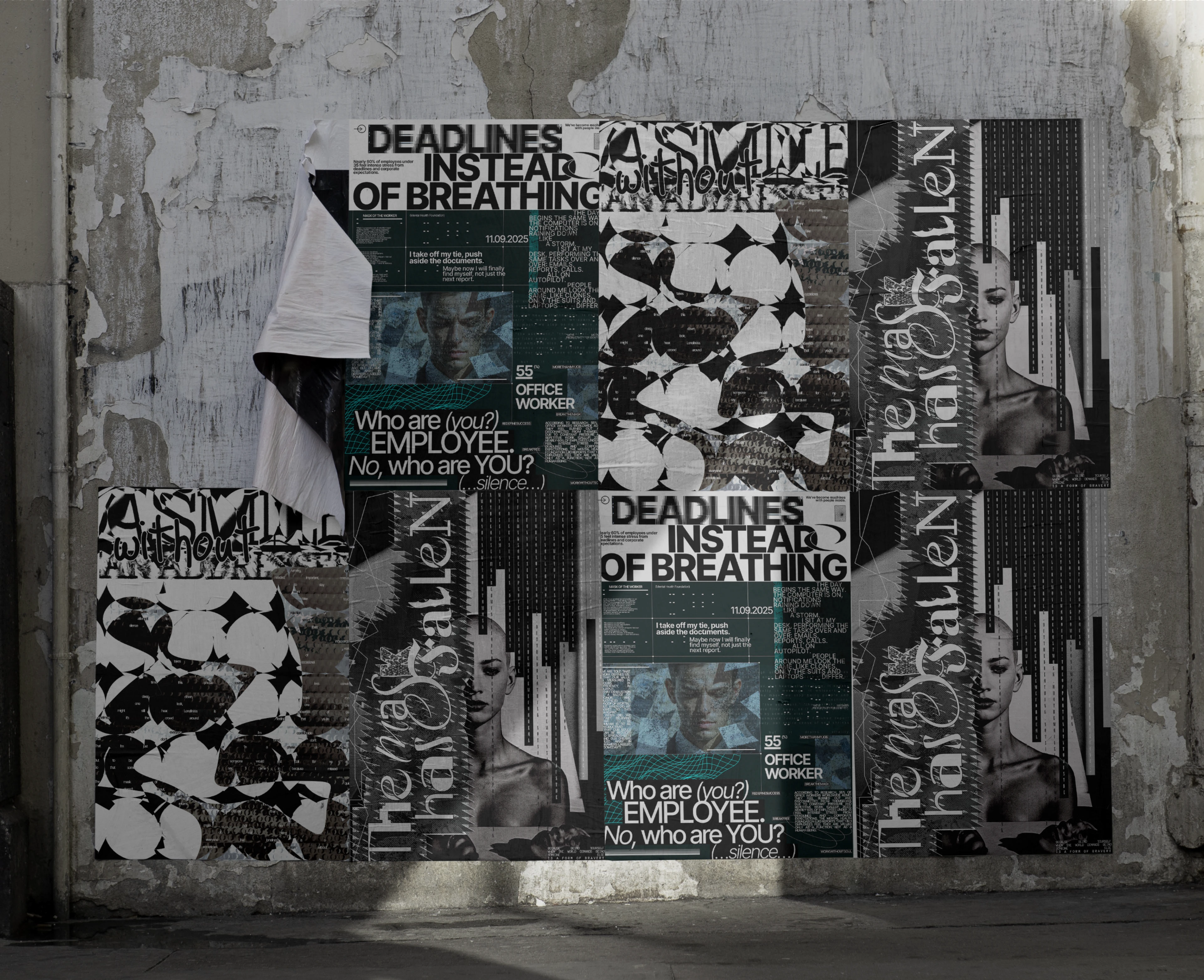 Poster collection I Human masks — Изображение №10 — Графика на Dprofile