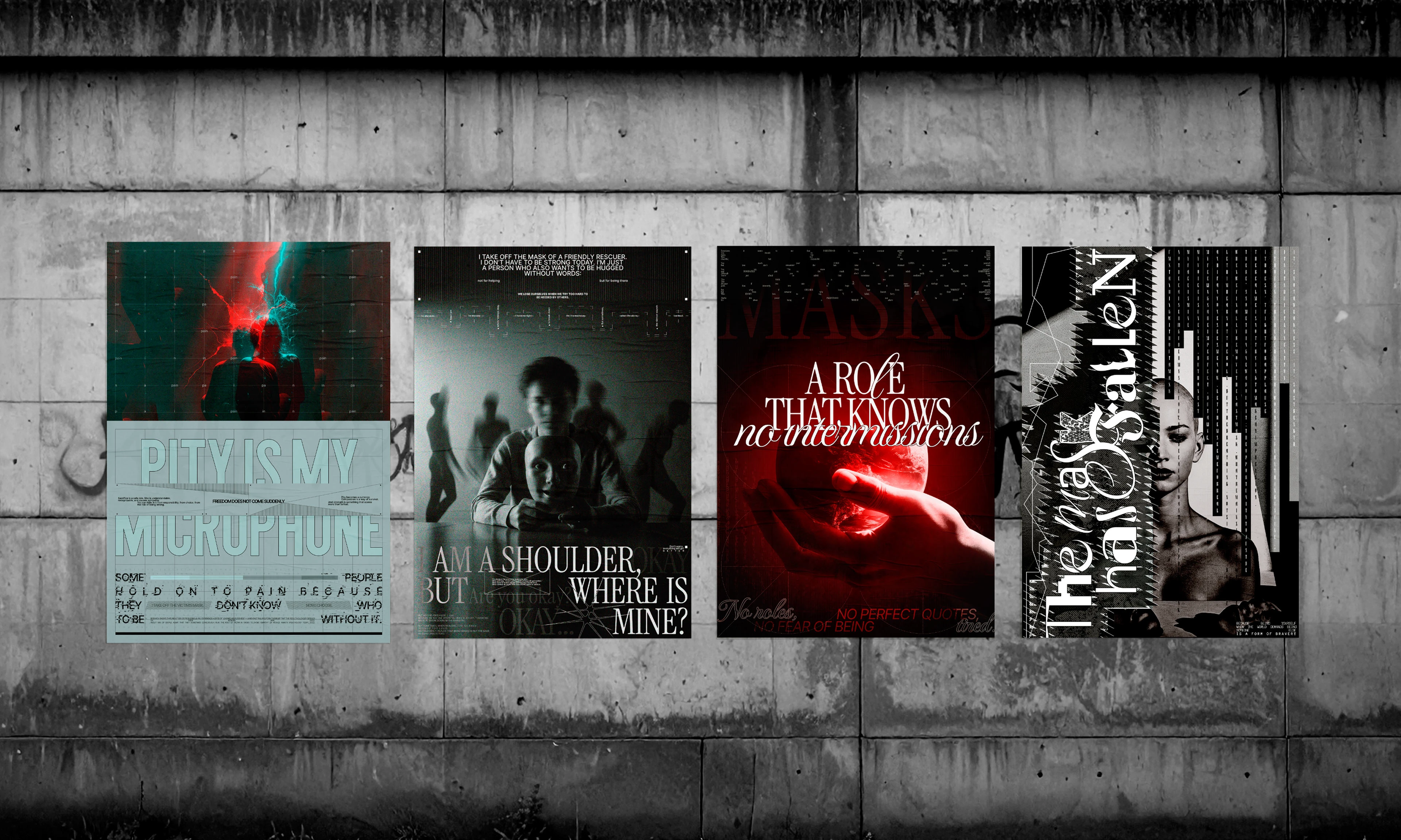 Poster collection I Human masks — Изображение №13 — Графика на Dprofile