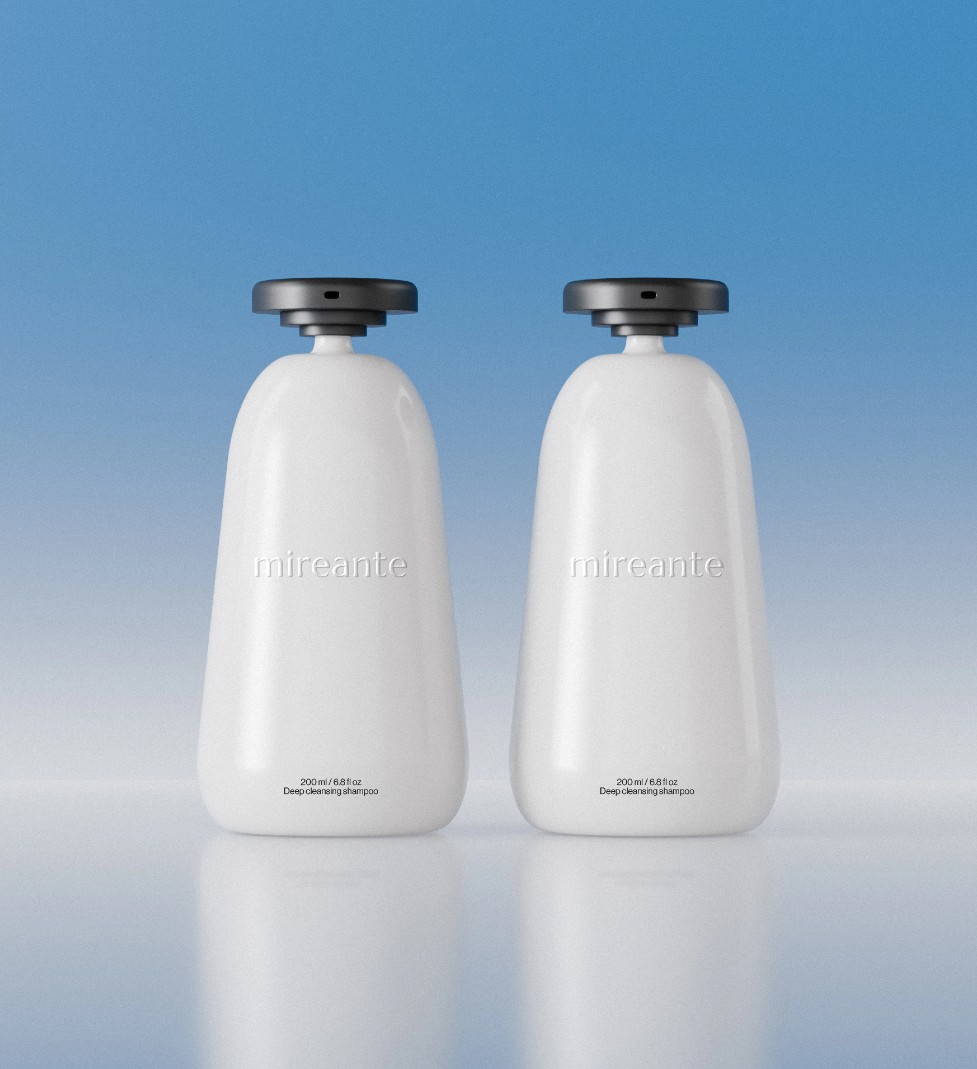 Mireante | айдентика уходовой косметики для волос — Изображение №1 — Брендинг, 3D на Dprofile