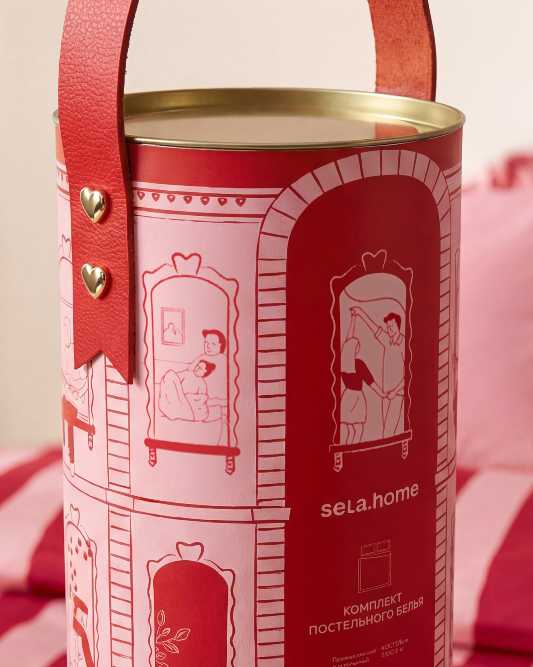 Креативная упаковка постельного белья — Изображение №3 — Брендинг, Графика на Dprofile