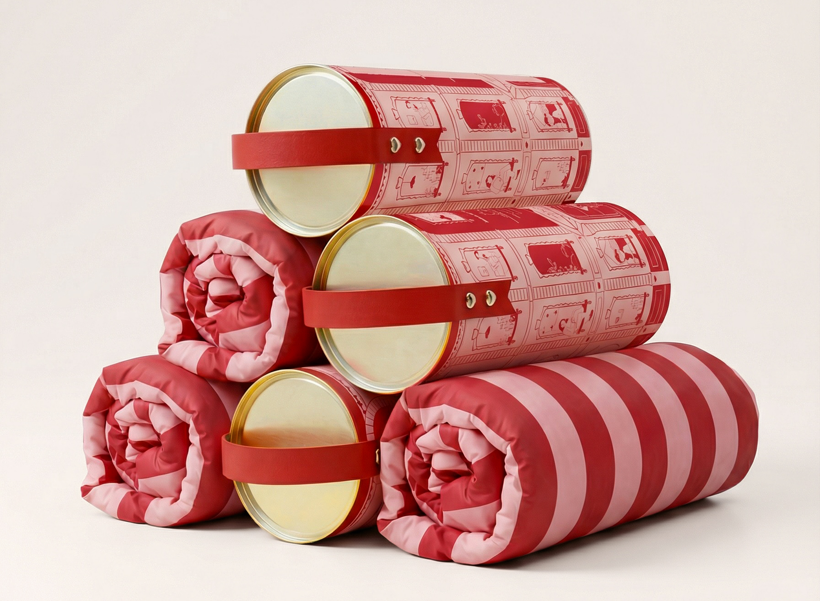 Креативная упаковка постельного белья — Изображение №1 — Брендинг, Графика на Dprofile