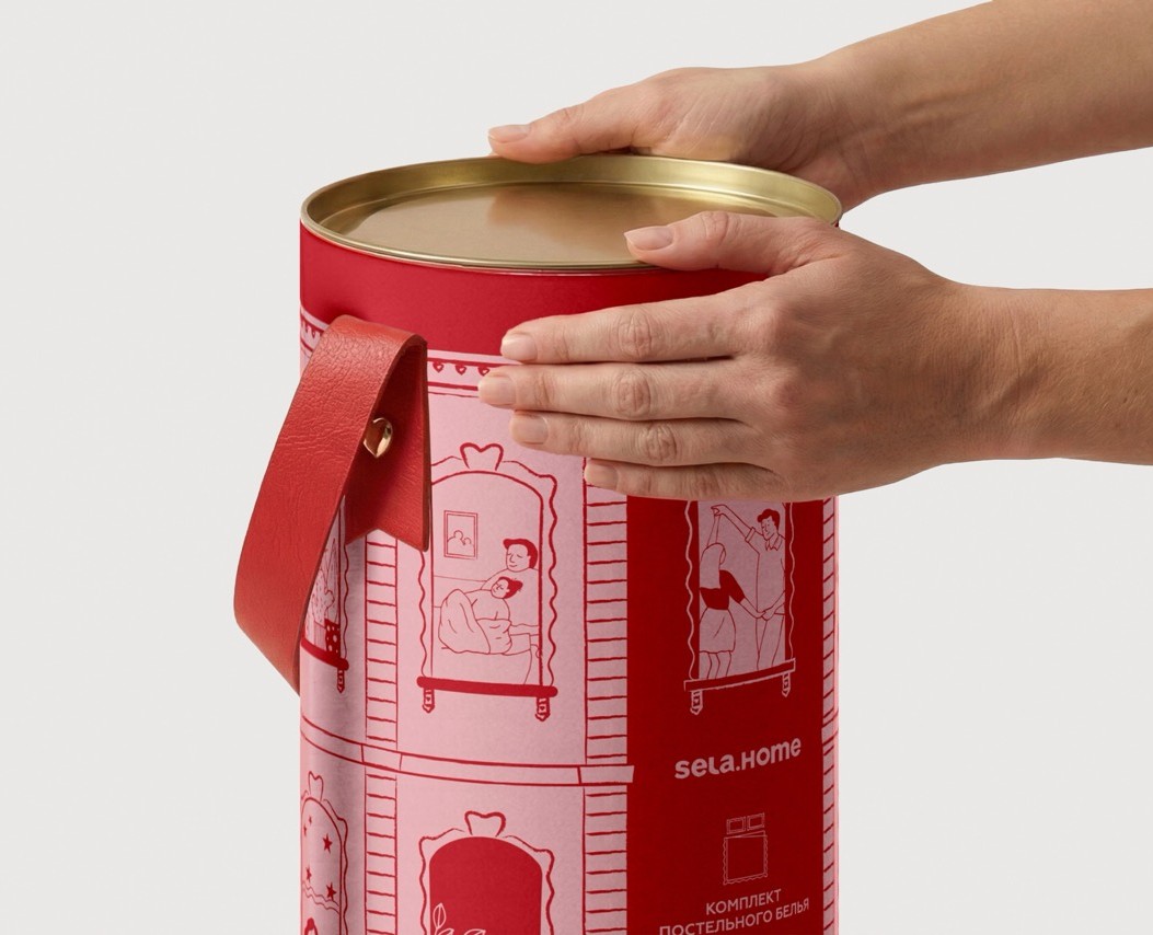 Креативная упаковка постельного белья на Dprofile