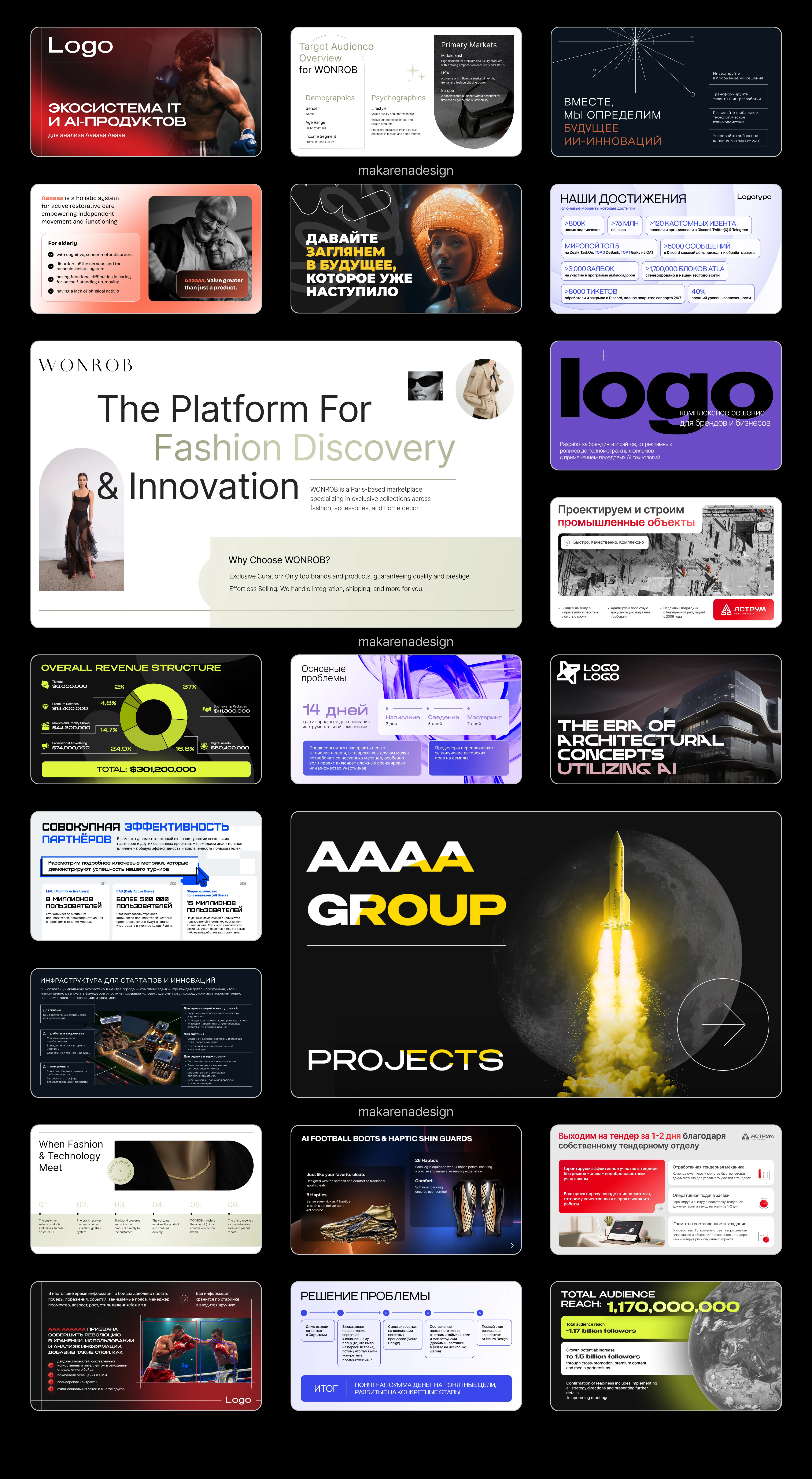 Дизайн презентации. Дизайнер презентаций — Изображение №2 — Графика, Маркетинг на Dprofile