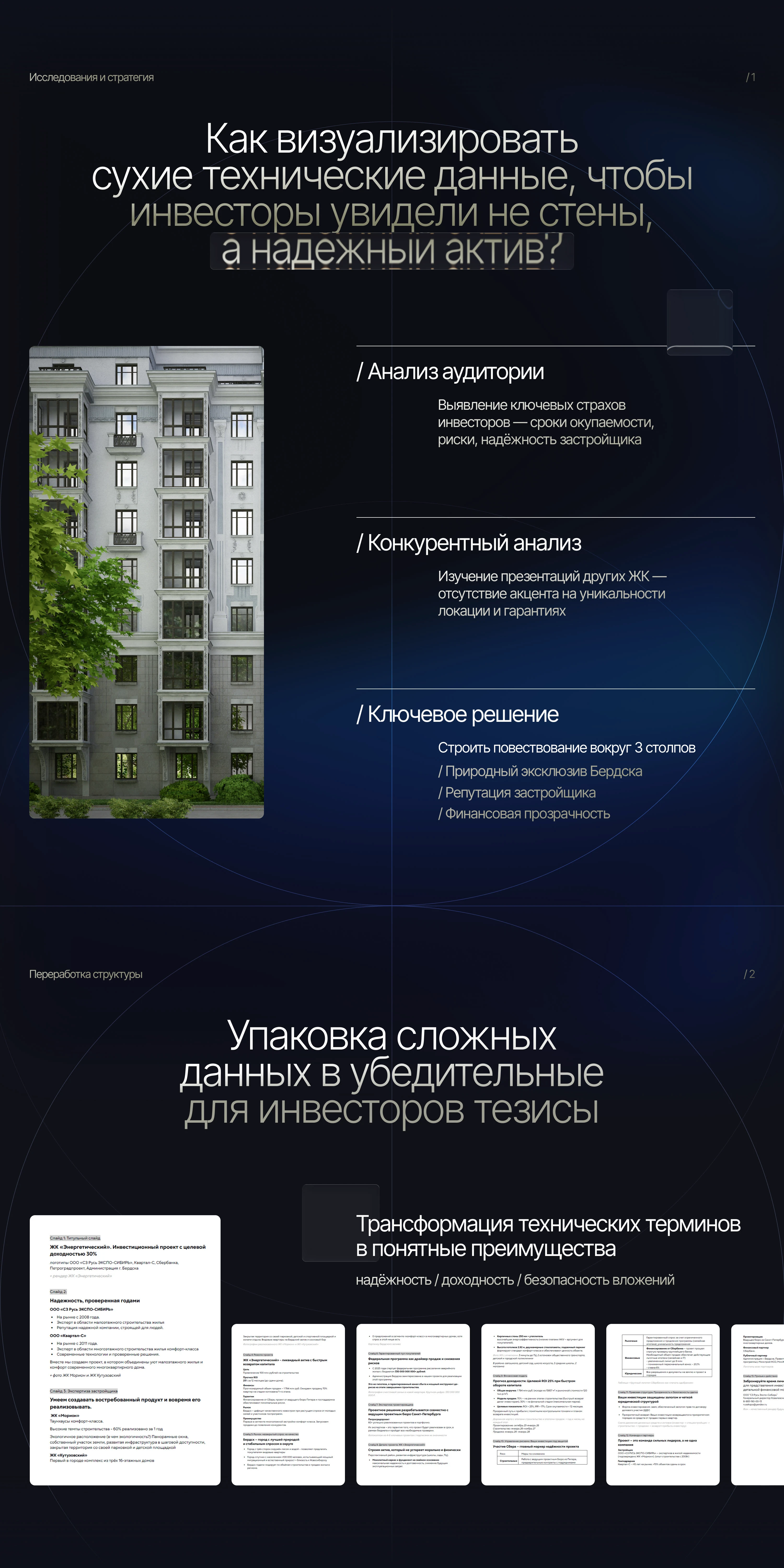 Инвестиционная презентация для застройщика — Изображение №2 — Графика, Маркетинг на Dprofile