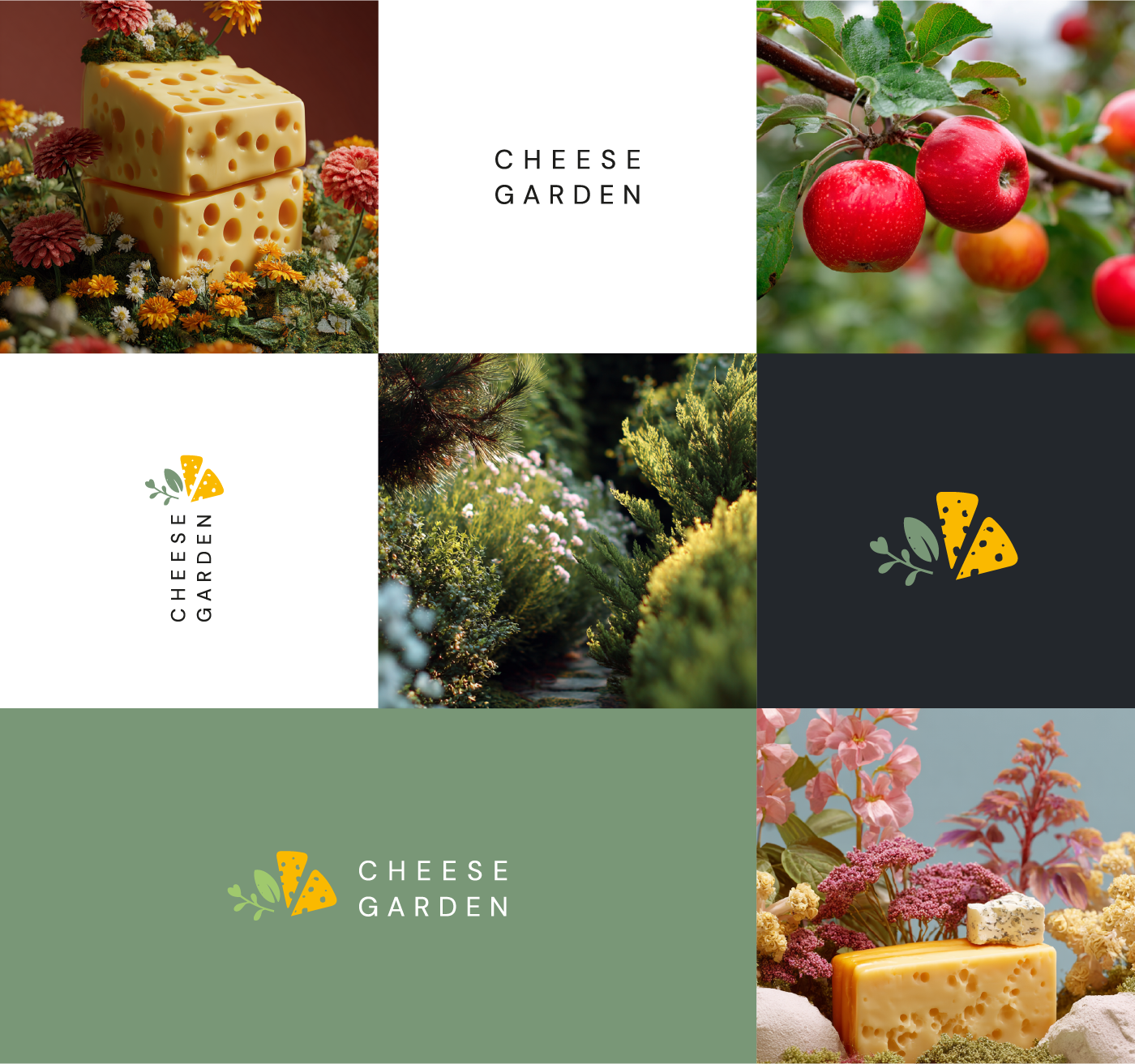 CHEESE GARDEN — Изображение №5 — Брендинг на Dprofile