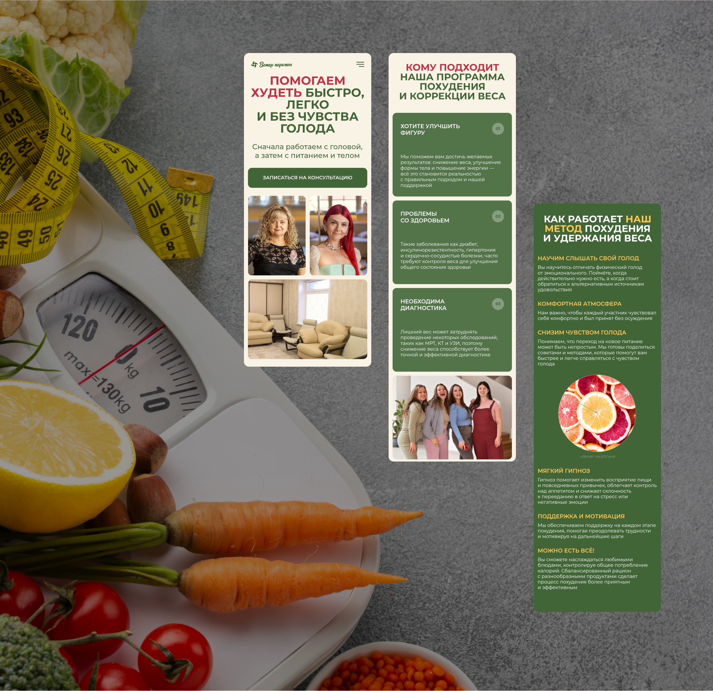 Редизайн сайта «Ветер перемен» — Изображение №5 — Интерфейсы, Маркетинг на Dprofile