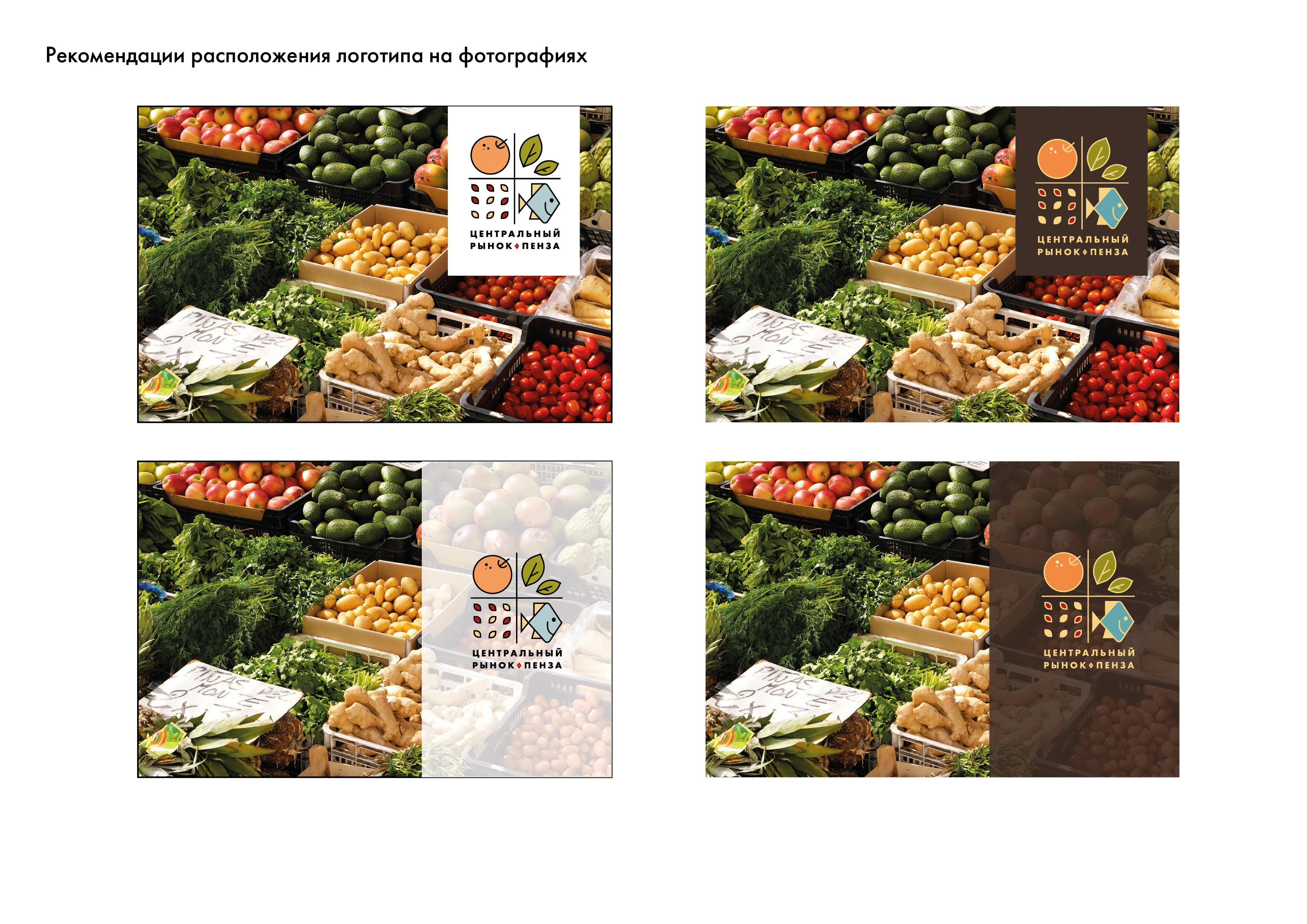 Центральный рынок Пензы | фирменный стиль — Изображение №6 — Брендинг, Графика на Dprofile