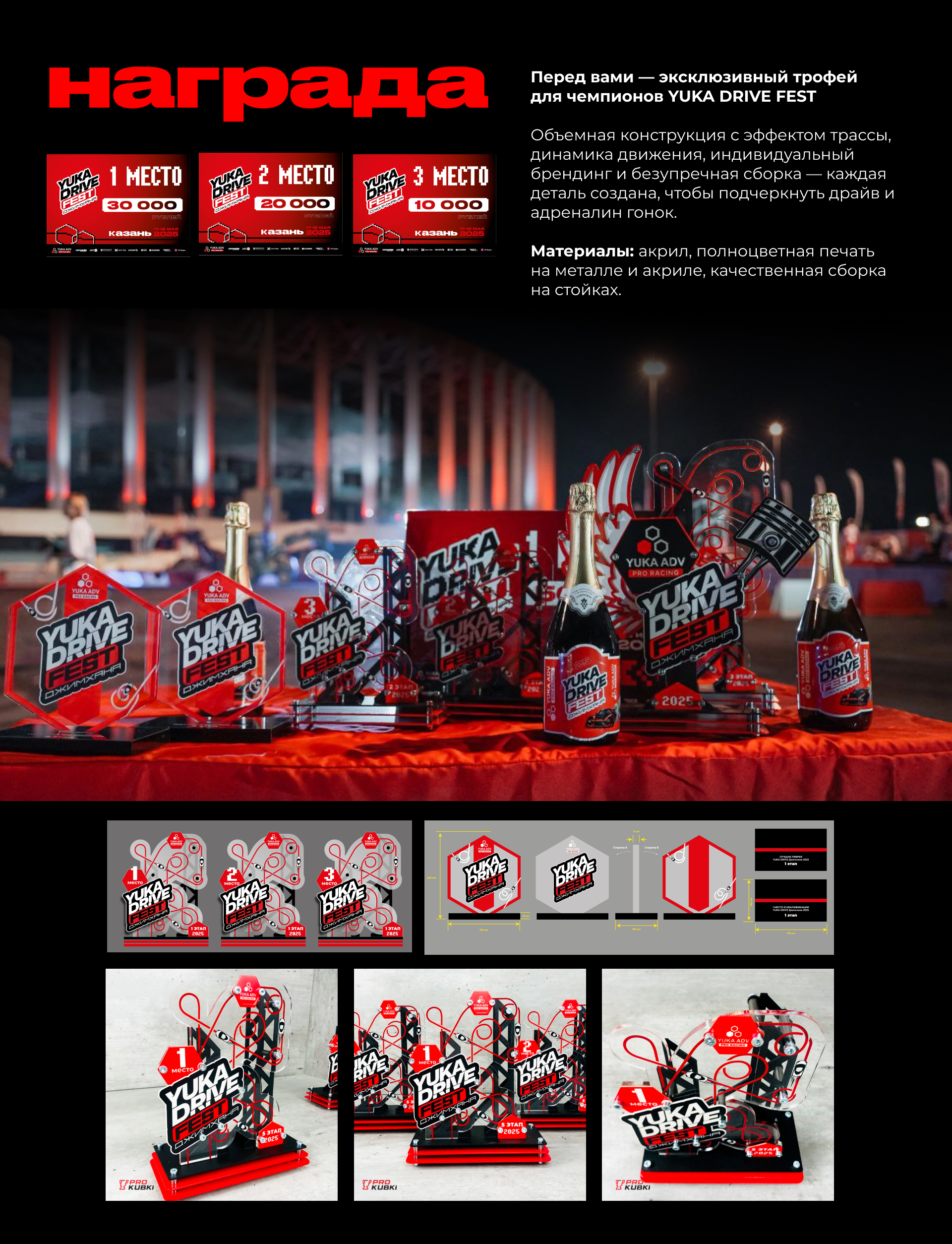 YUKA DRIVE FEST Джимхана 2025| автоспортивный фестиваль — Изображение №10 — Брендинг, Графика на Dprofile