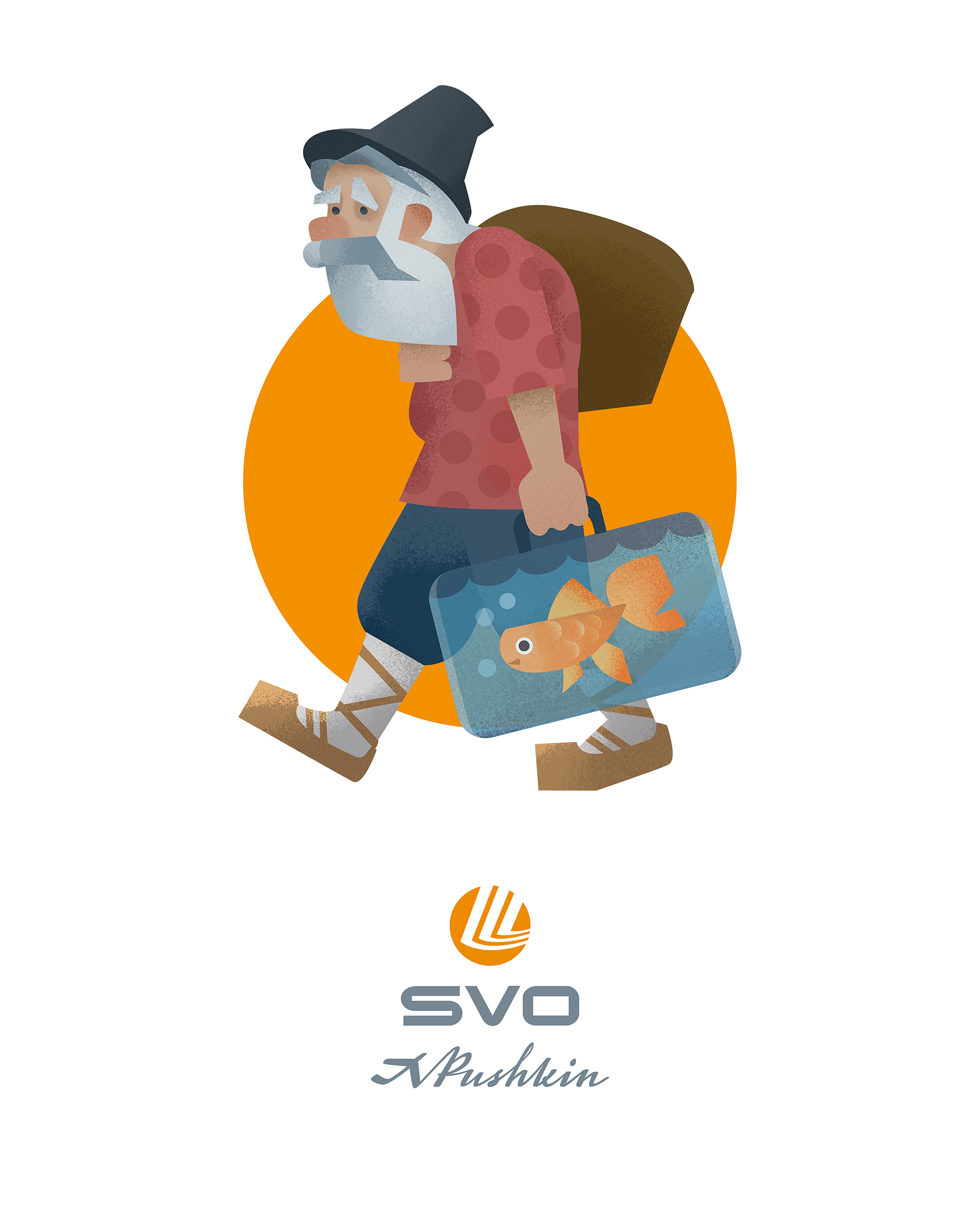 Пушкин в Шереметьево — Изображение №24 — Брендинг, Иллюстрация на Dprofile