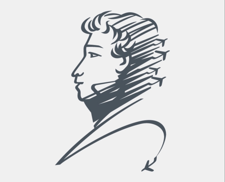 Пушкин в Шереметьево — Брендинг, Иллюстрация на Dprofile