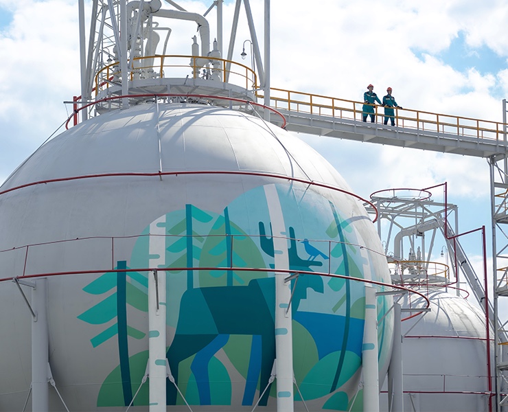 АртНефтехим — Брендинг, Иллюстрация на Dprofile