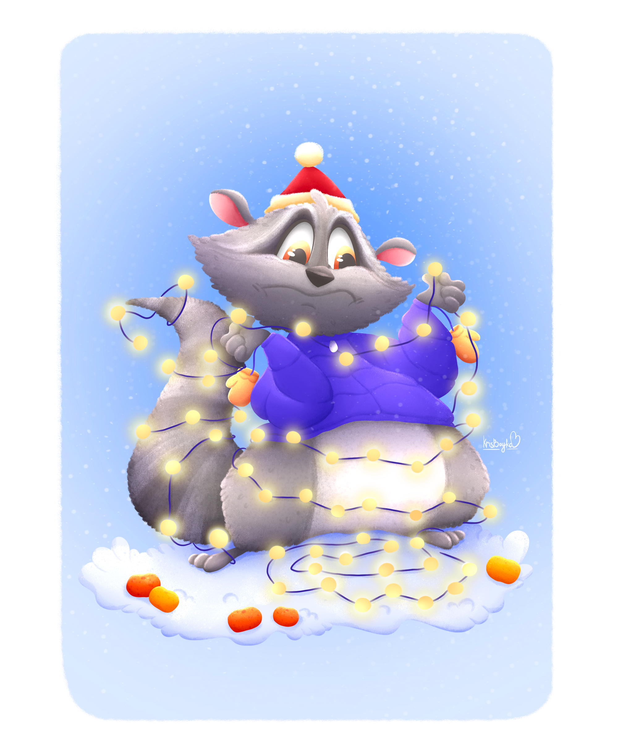 Дизайн персонажей. Новый год. — Изображение №11 — Иллюстрация на Dprofile