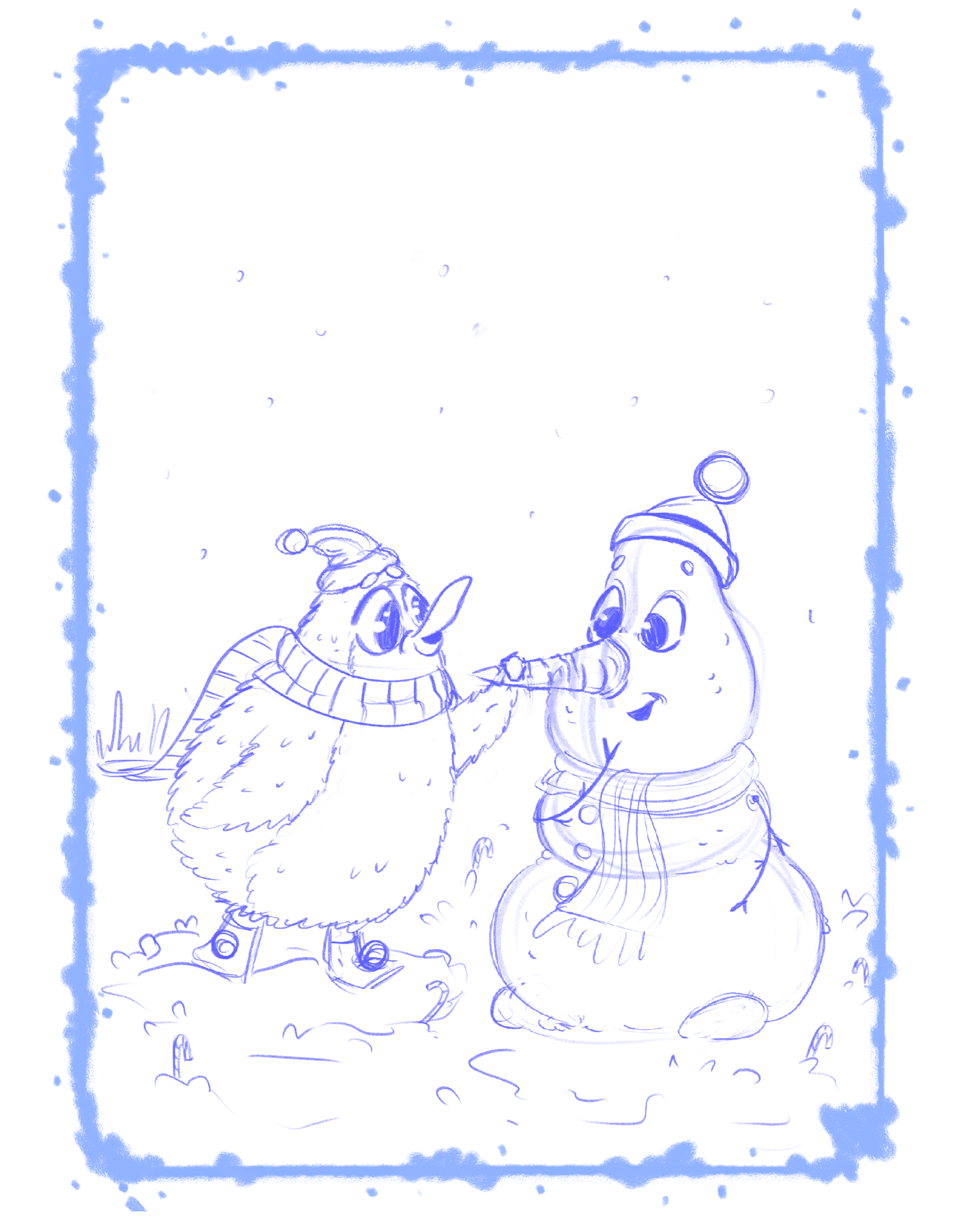 Дизайн персонажей. Новый год. — Изображение №8 — Иллюстрация на Dprofile