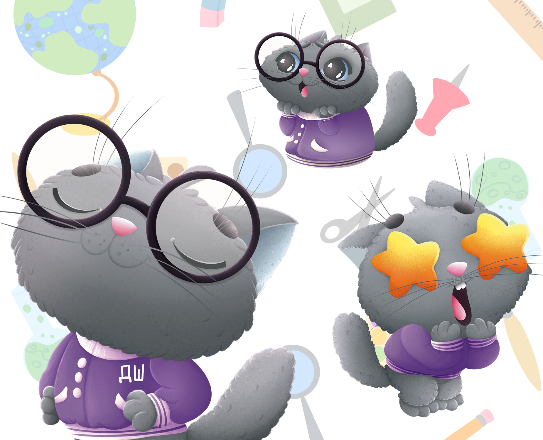 Стикерпак для общеобразовательной школы на Dprofile