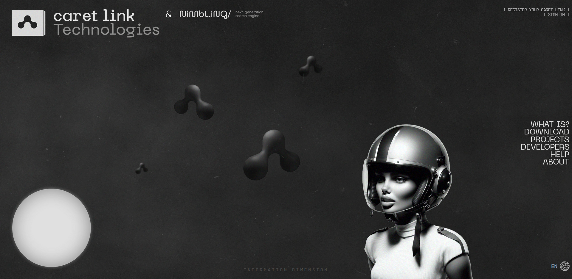 Caret.link Technologies — Изображение №1 — Интерфейсы, Брендинг на Dprofile