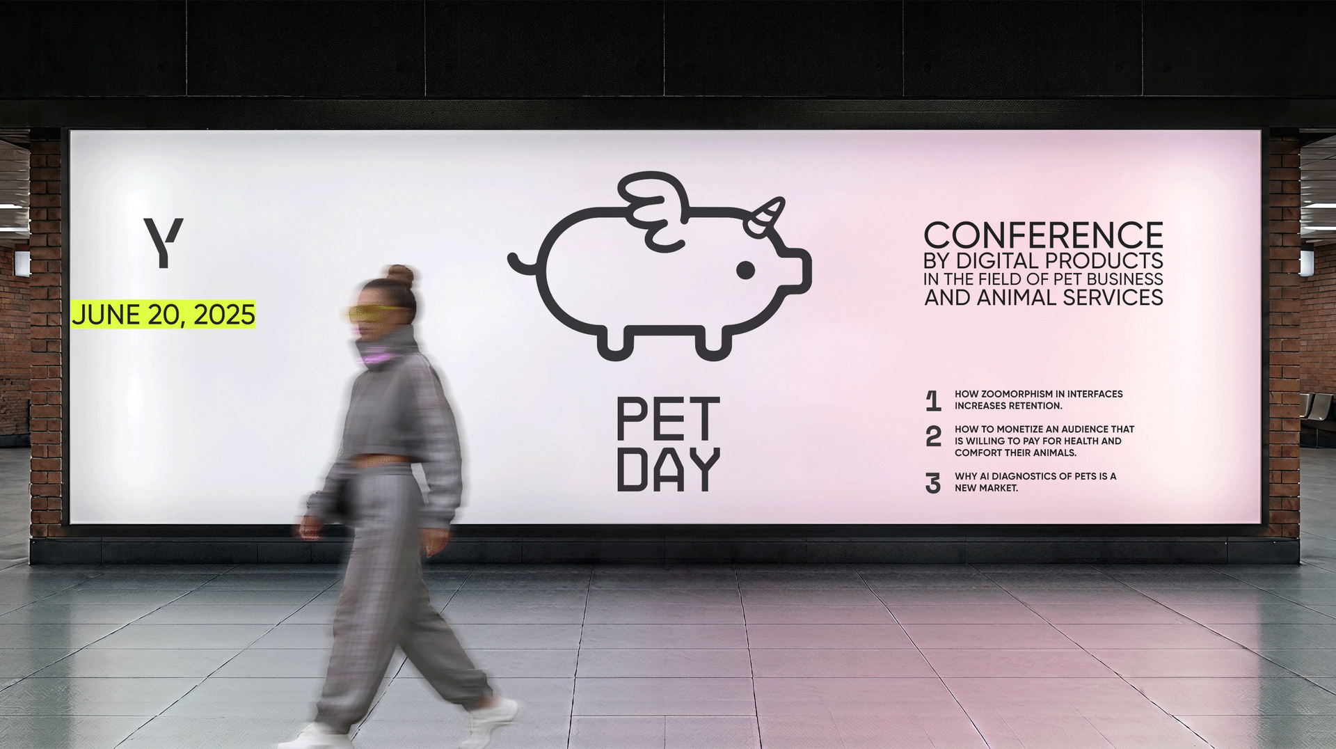 Yandex Pet Day - Landing page — Изображение №3 — Интерфейсы, Брендинг на Dprofile